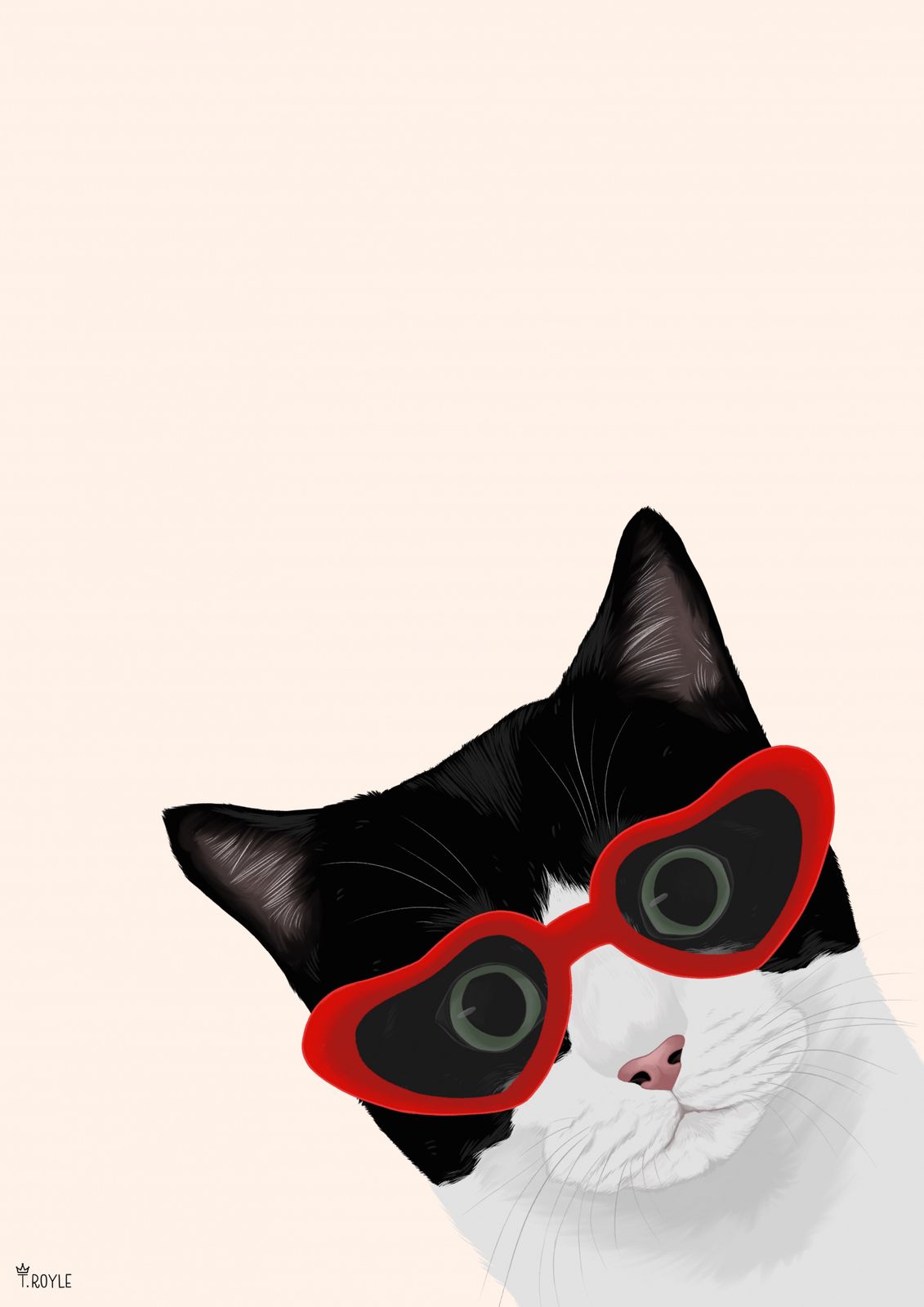 Poster - Cat with Sunglasses
