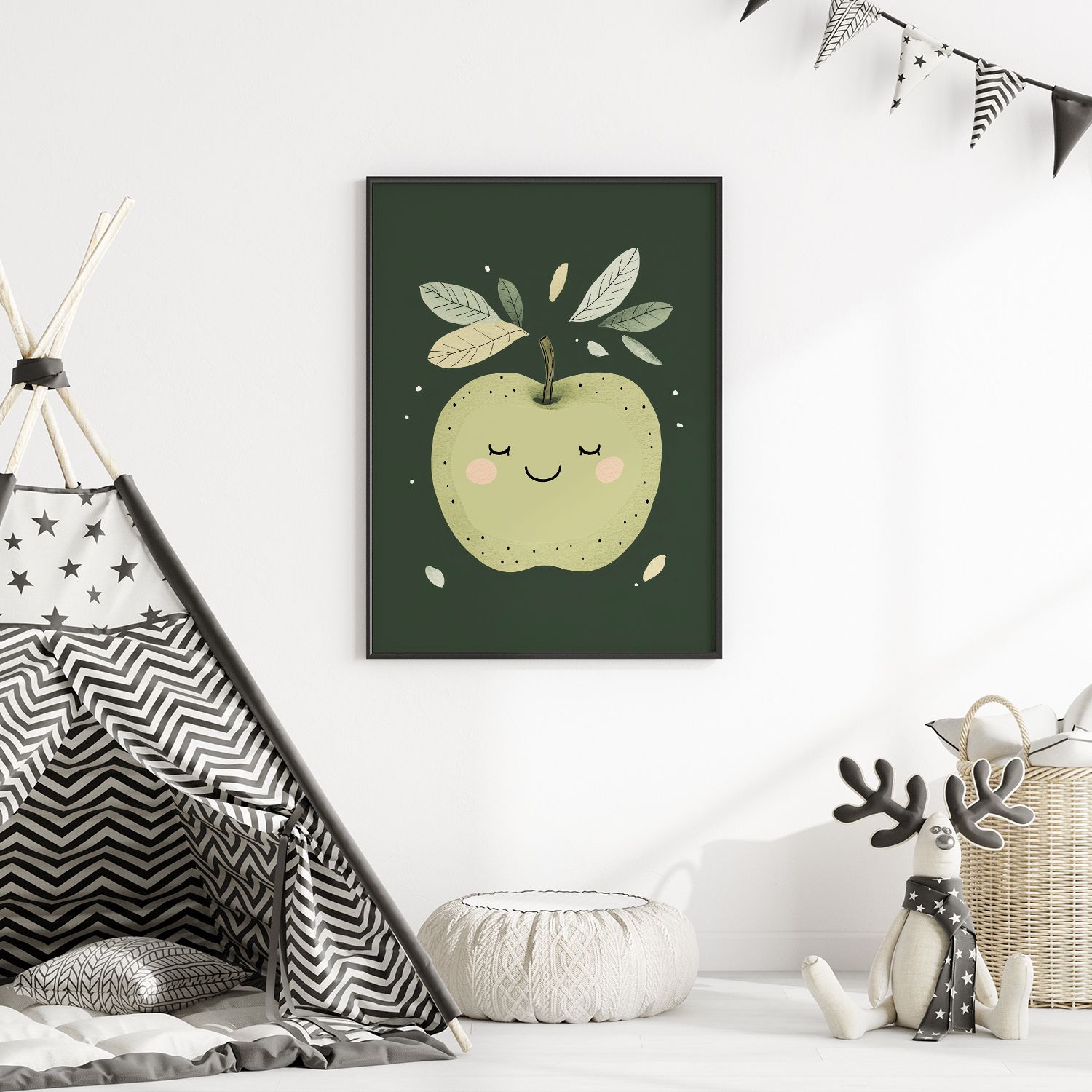 Poster - Cute Apple