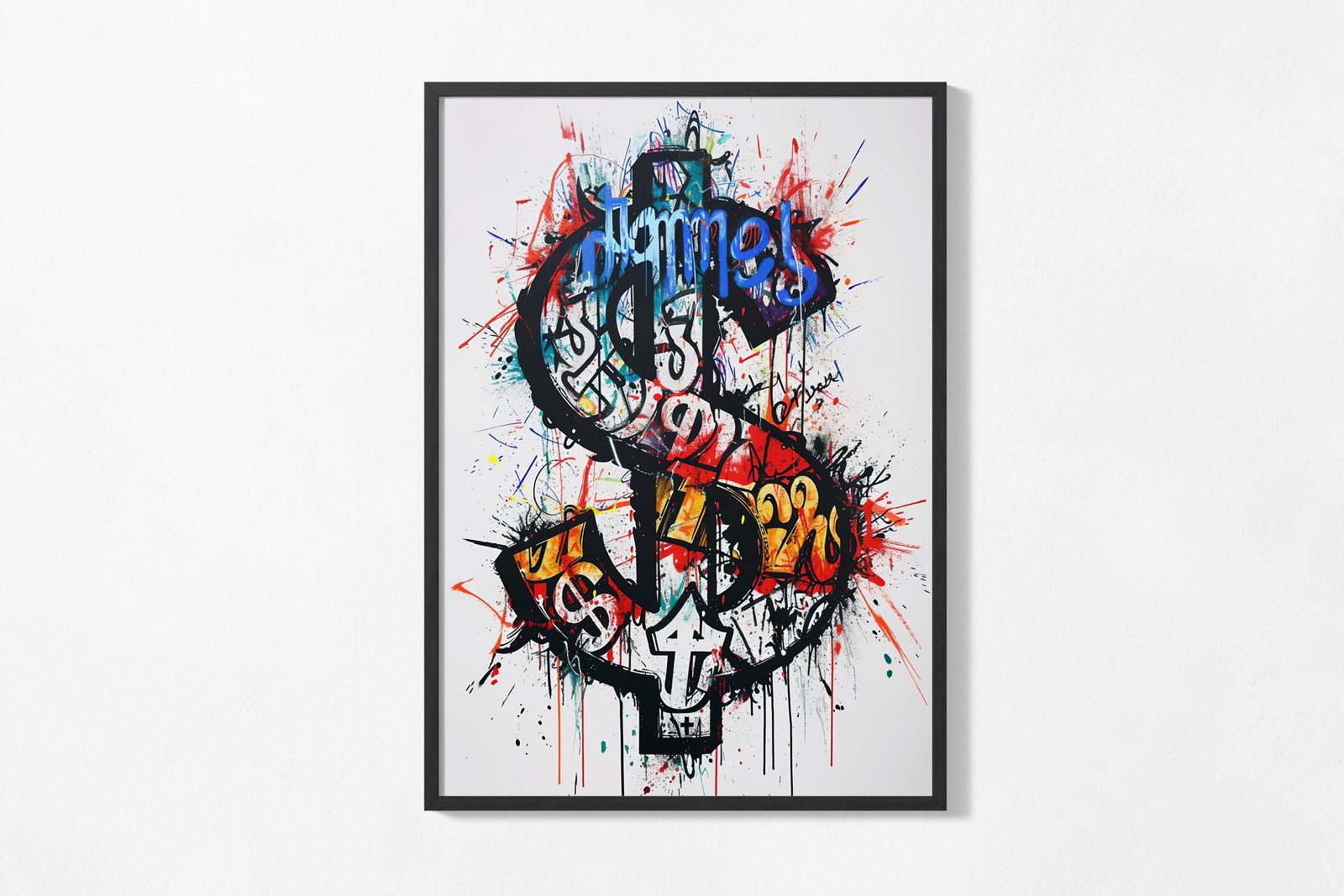 Poster - Colorful Graffiti Art