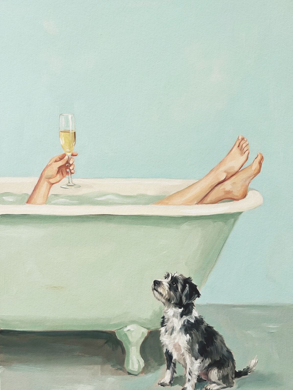 Poster - Relax in Tub