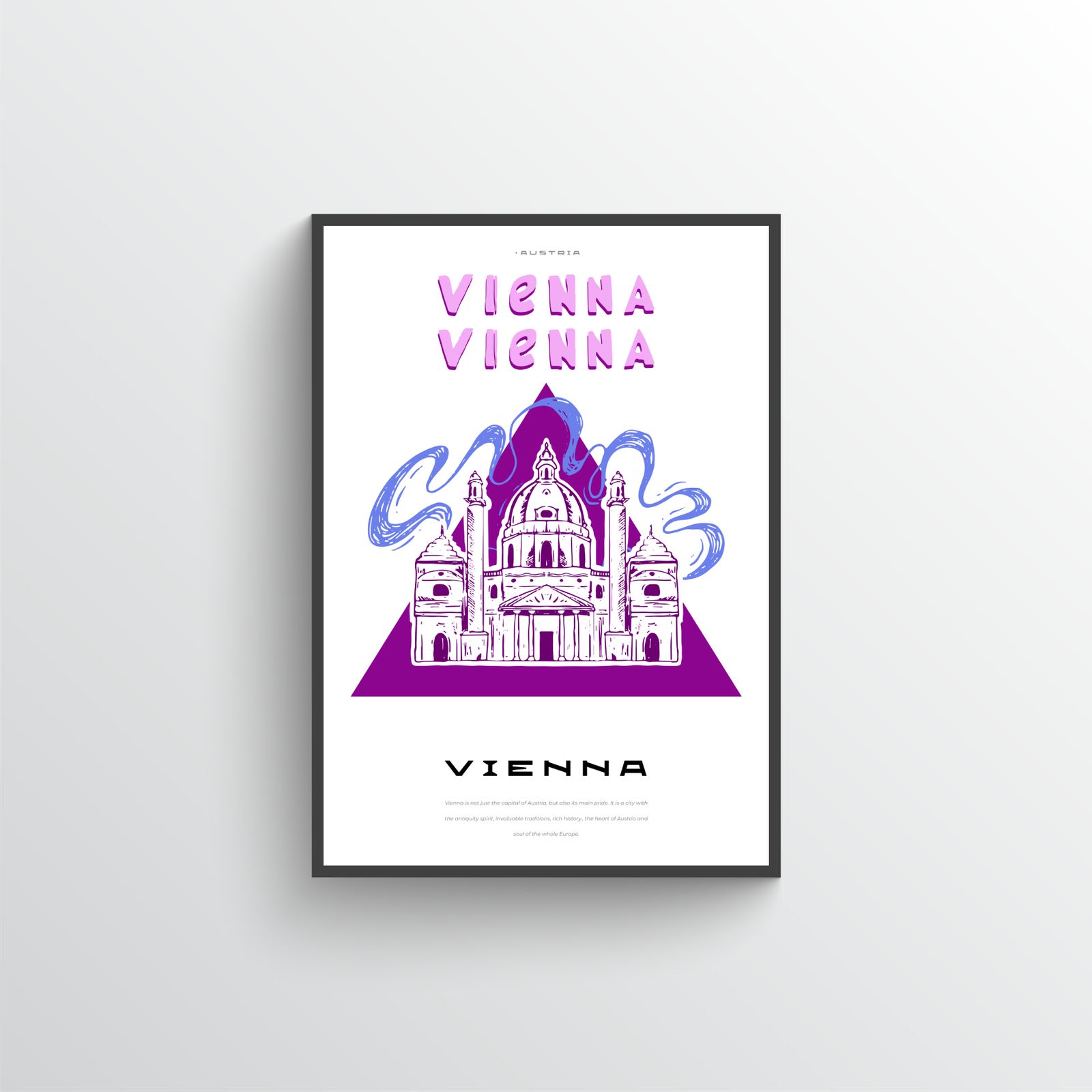 Vienna Architectural Poster