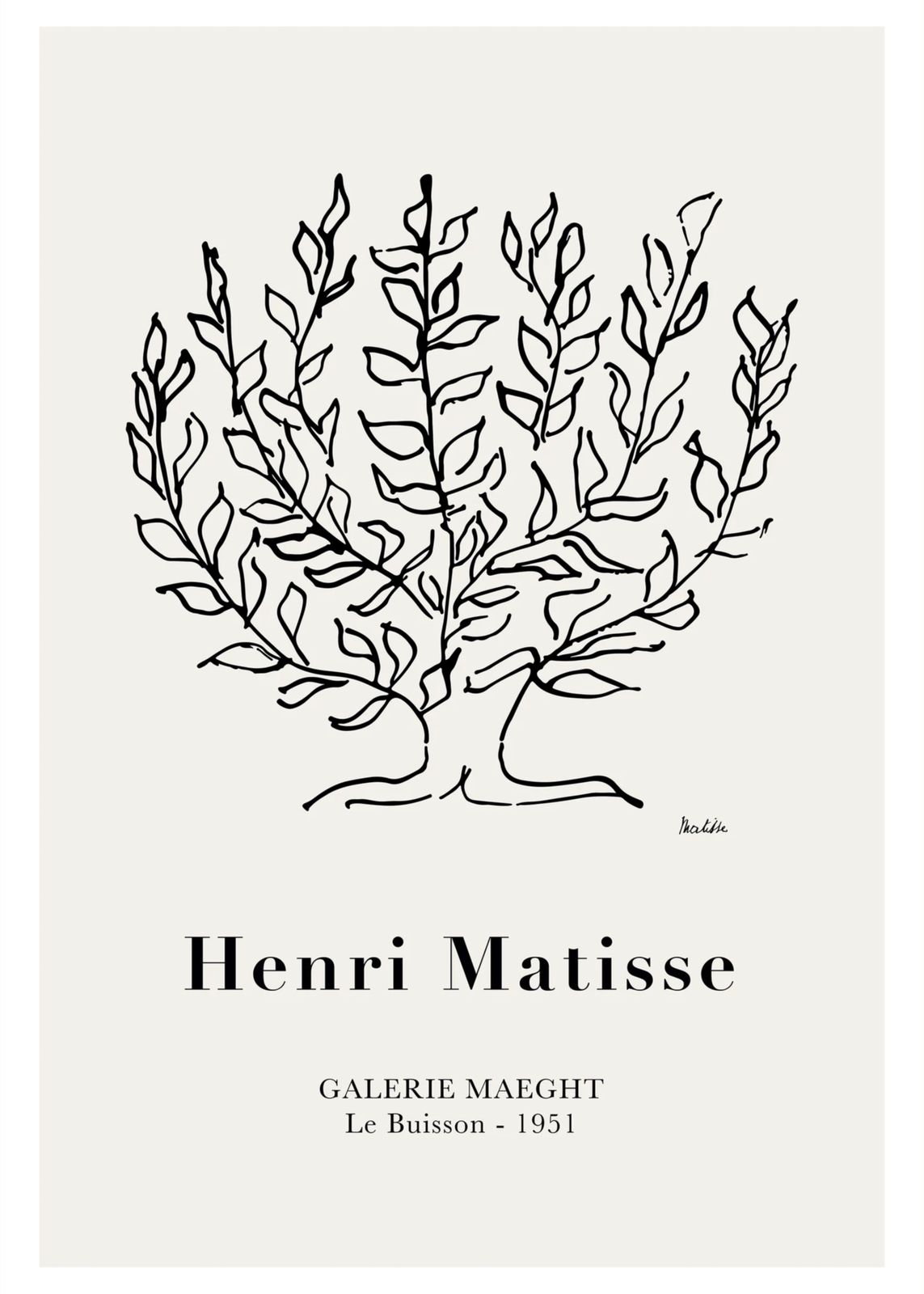 Poster - Henri Matisse Art