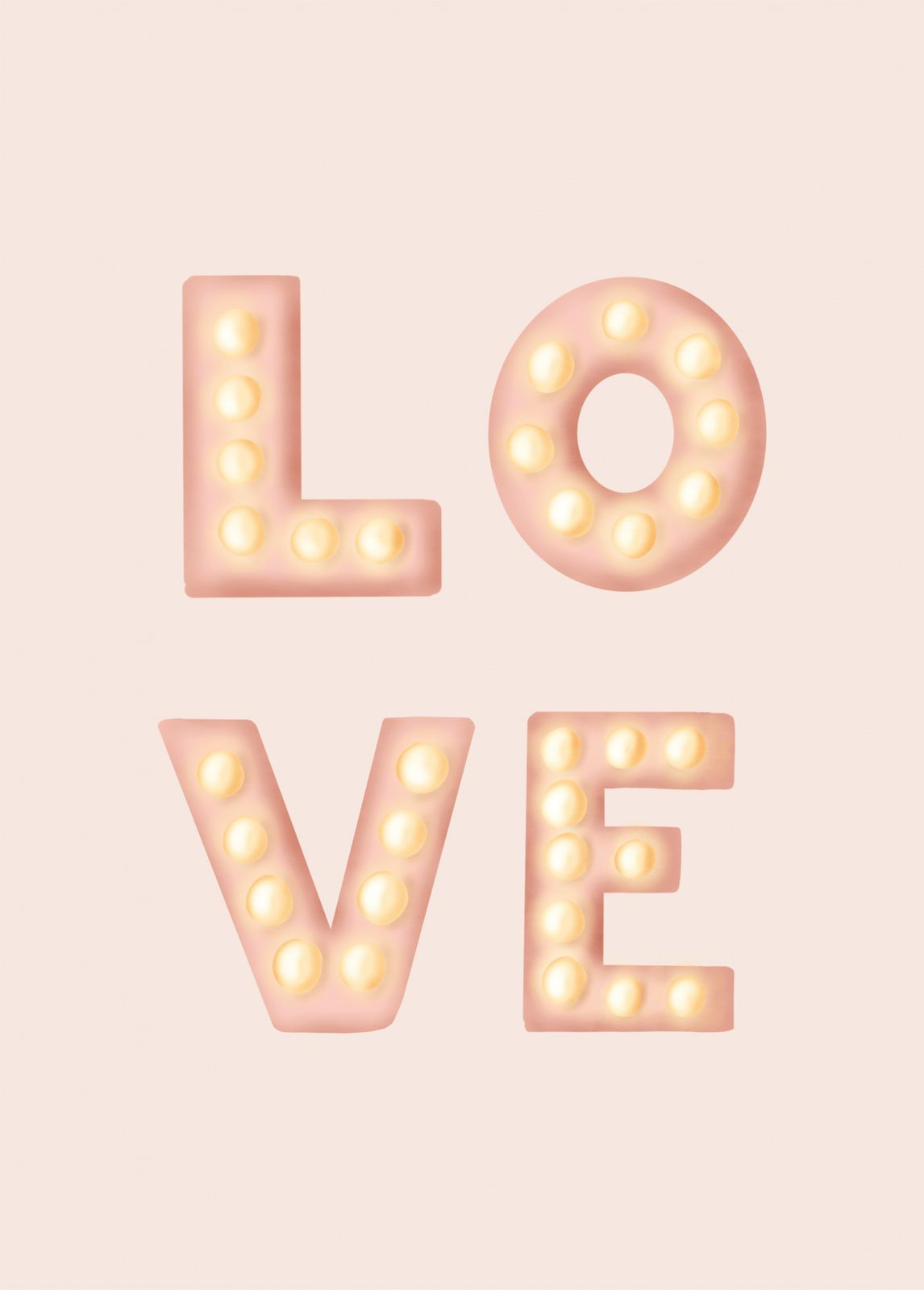 Poster - Illuminated Love