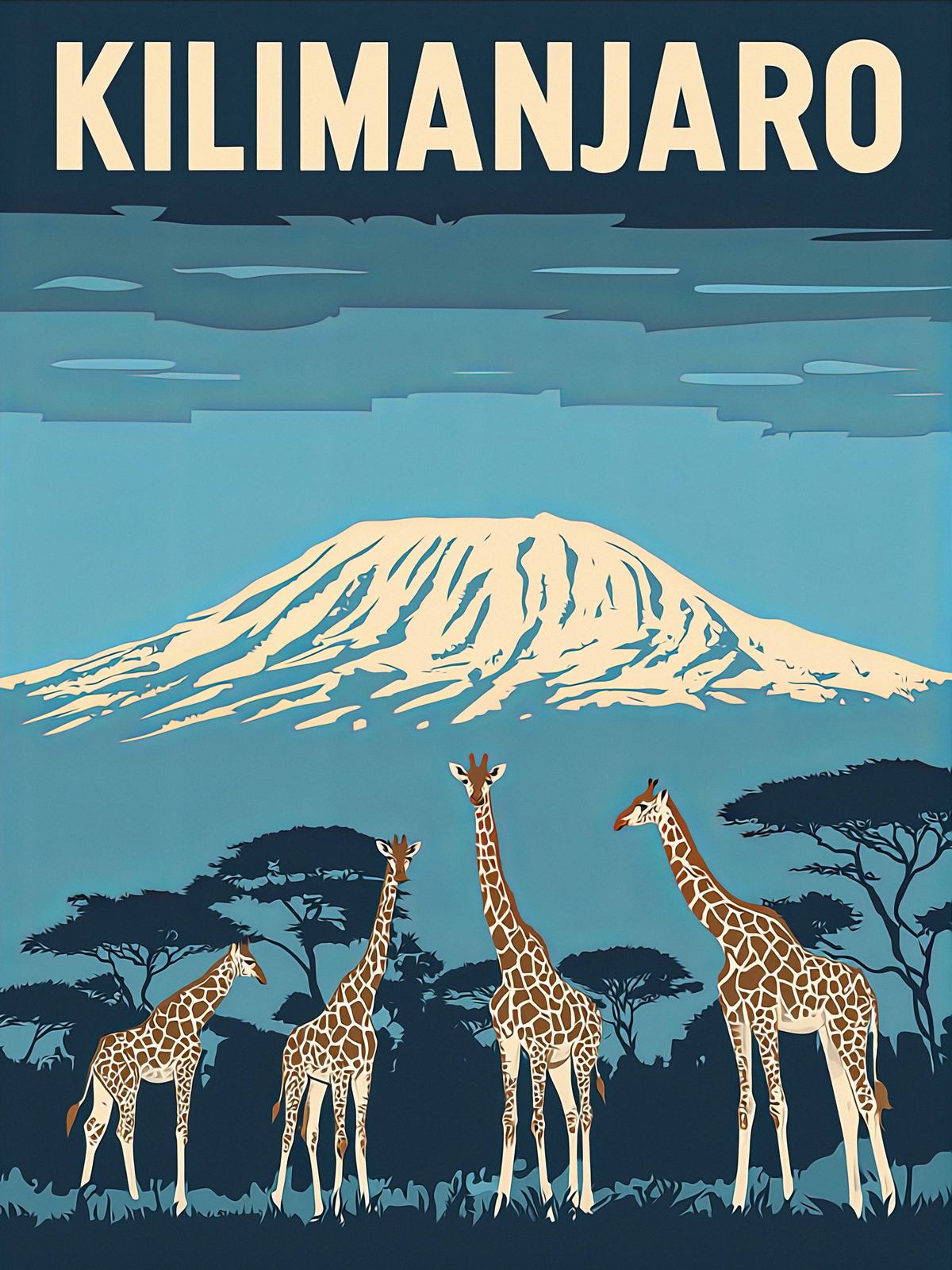 Poster - Kilimanjaro Art
