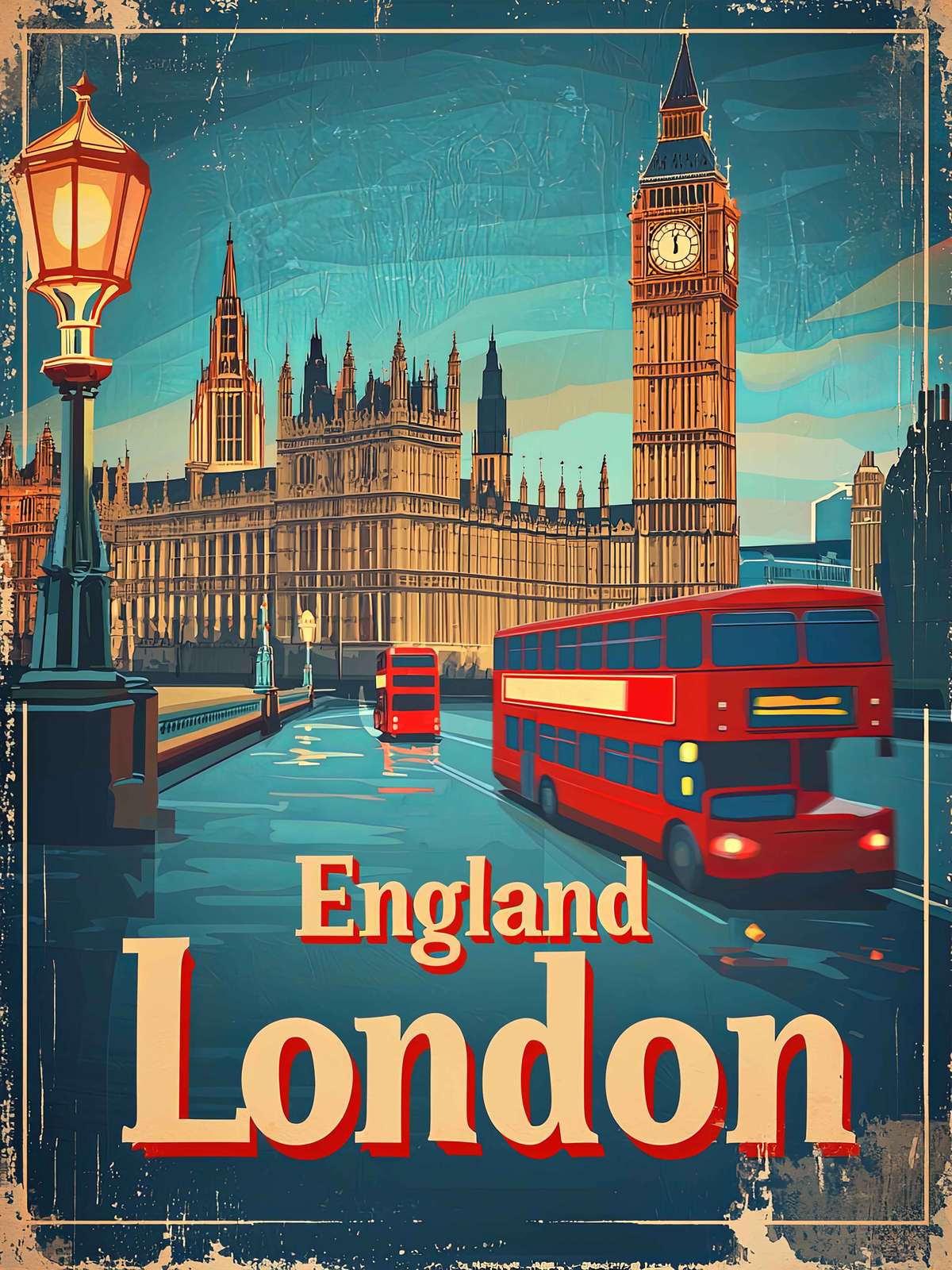 Poster - London England