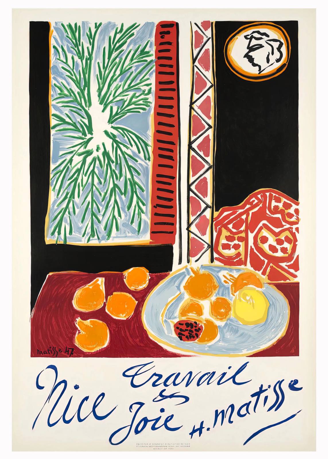 Poster - Nice Travail Joie by Matisse