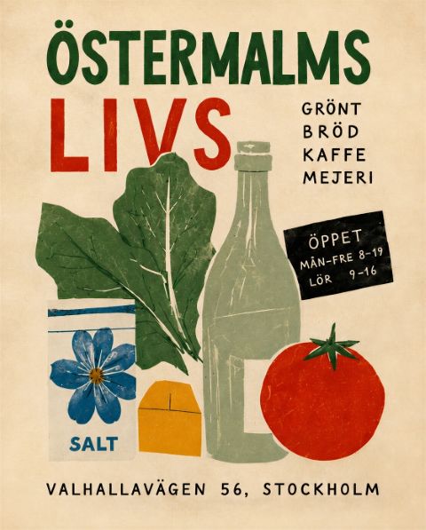 Poster - Östermalms Livs Retro