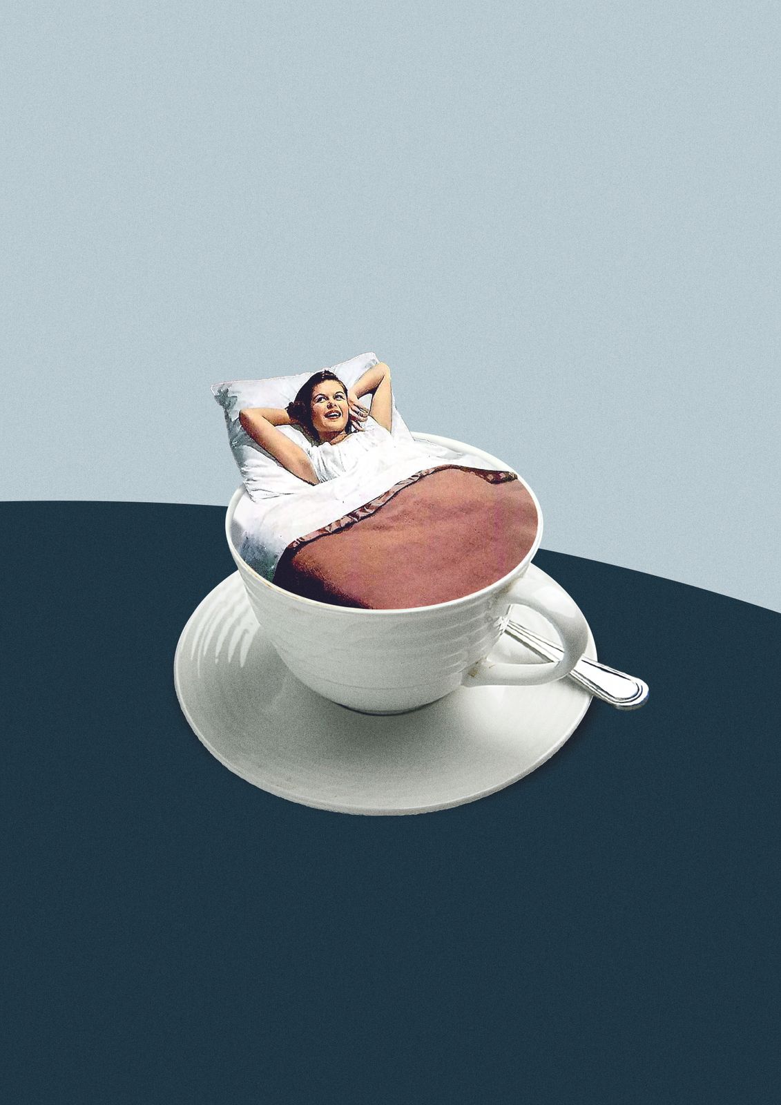 Poster - Woman in Teacup