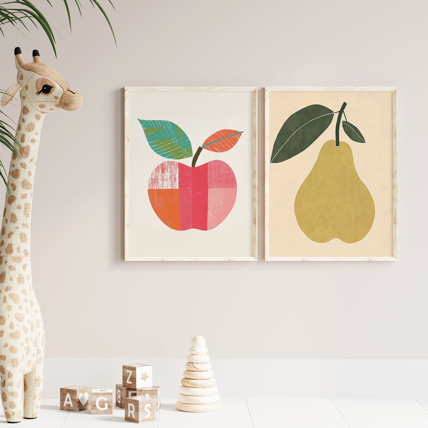 Poster - Fruit Illustration Set / Set of 2