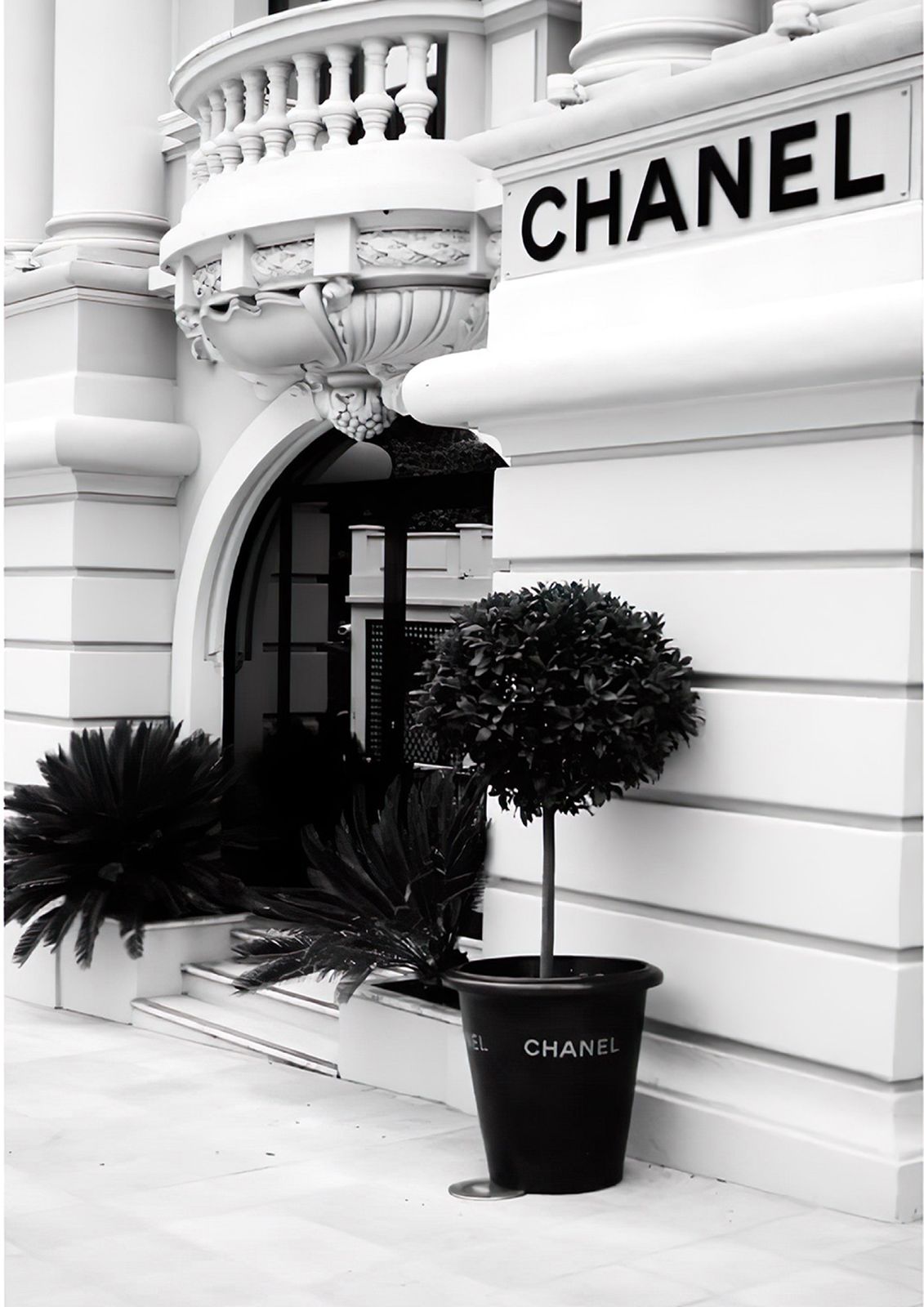 Chanel Building Poster
