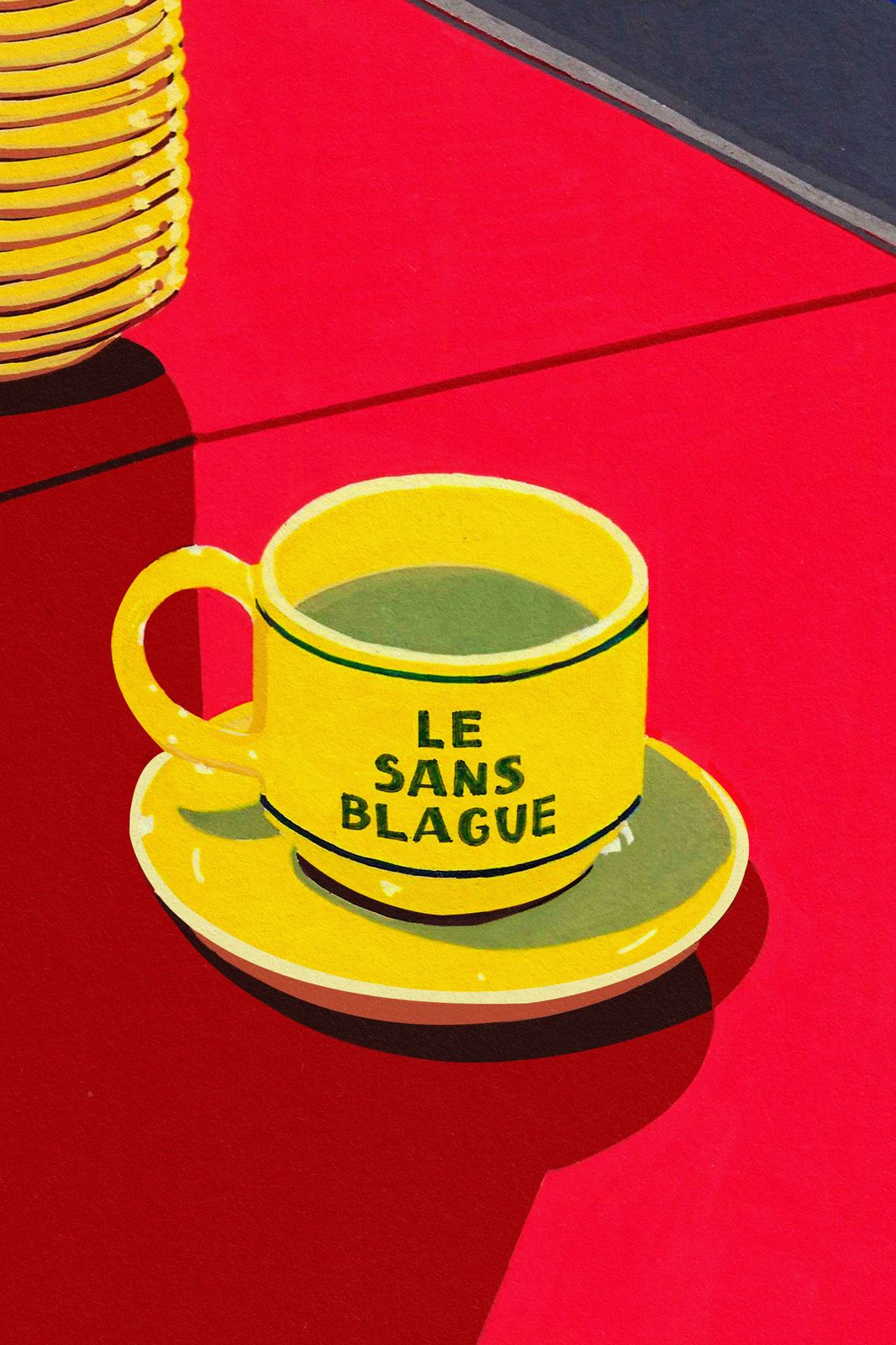 Poster - Le Sans Blague Coffee