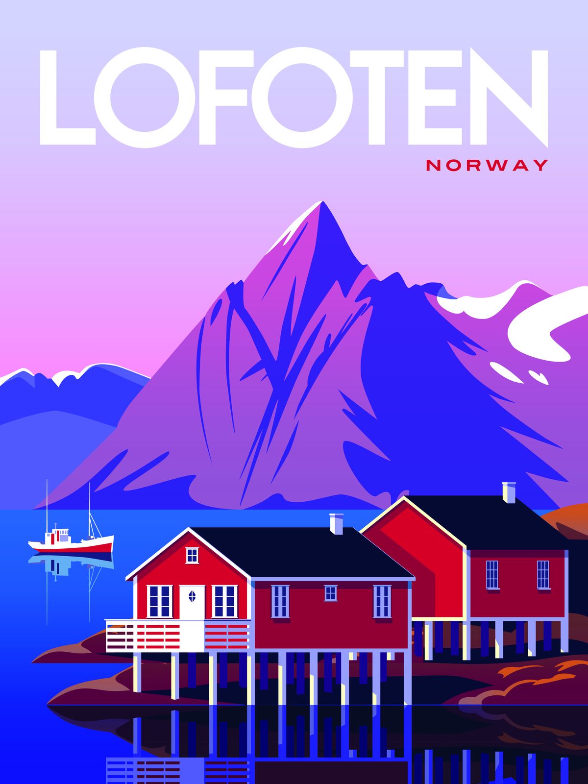 Lofoten Norway Poster