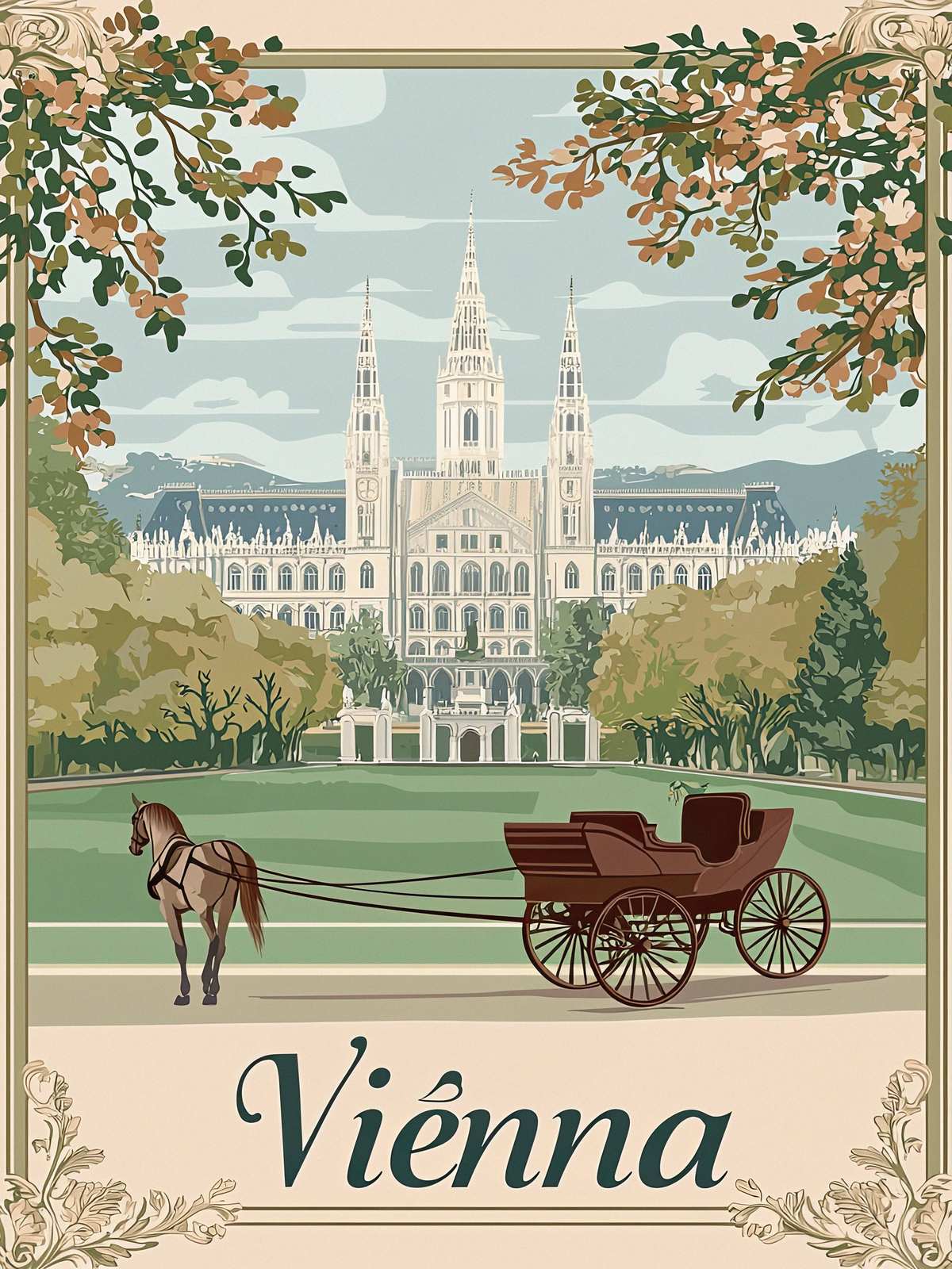 Poster - Vienna Landscape