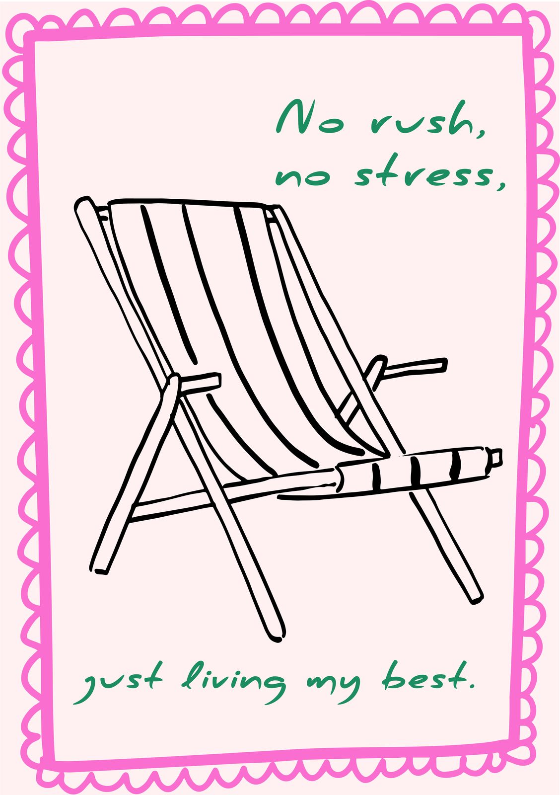 Poster - Relaxing Chair