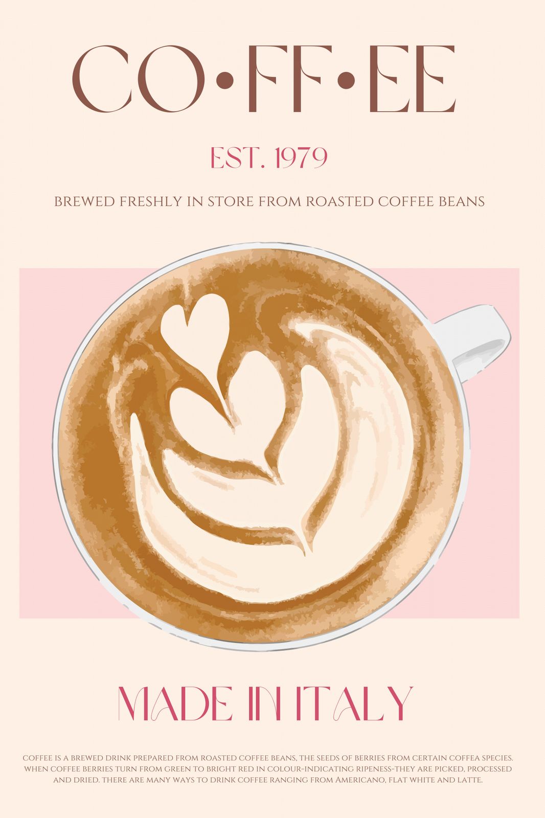 Poster - Coffee Art Print