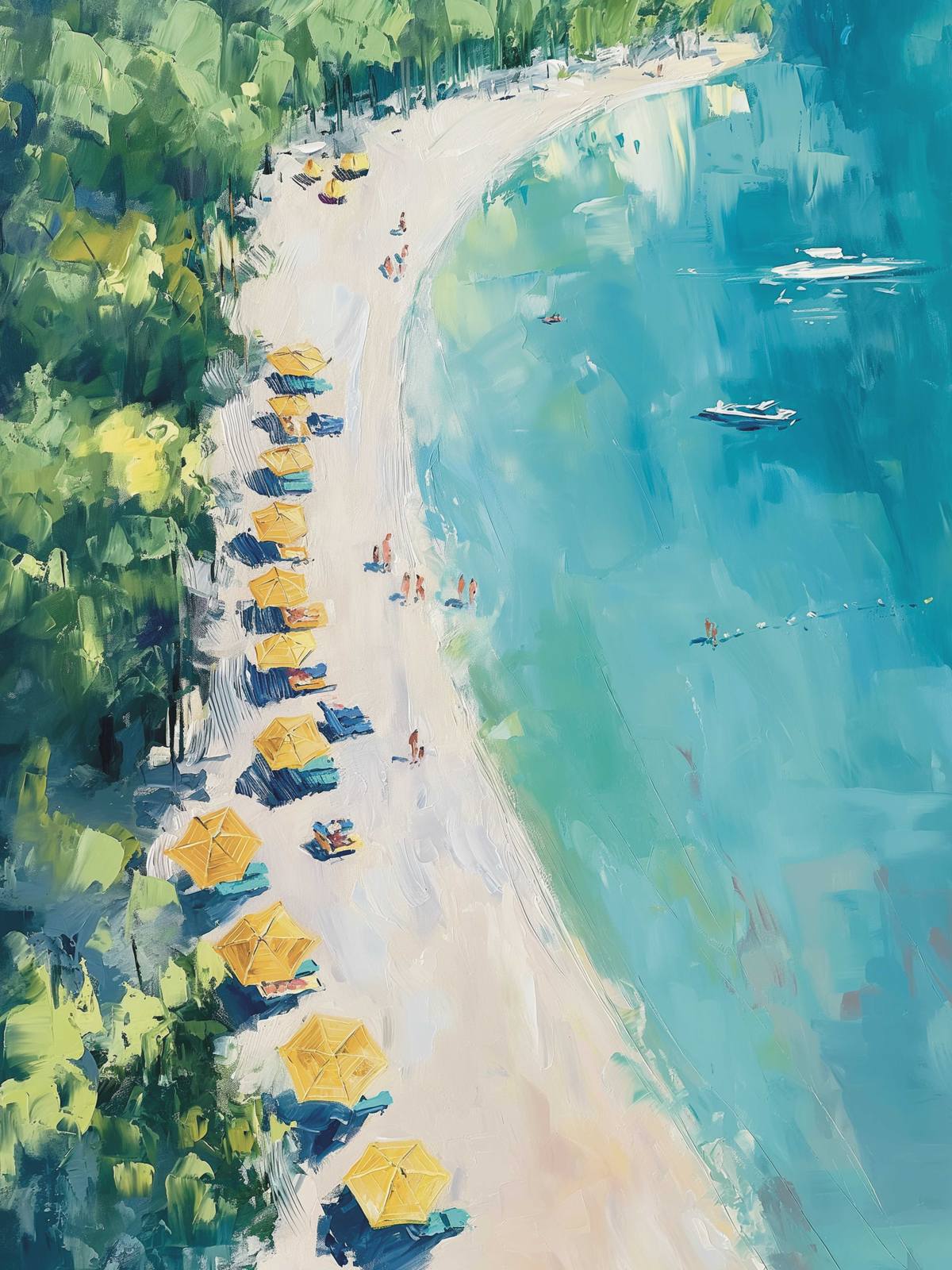 Poster - Serene Coastal Art