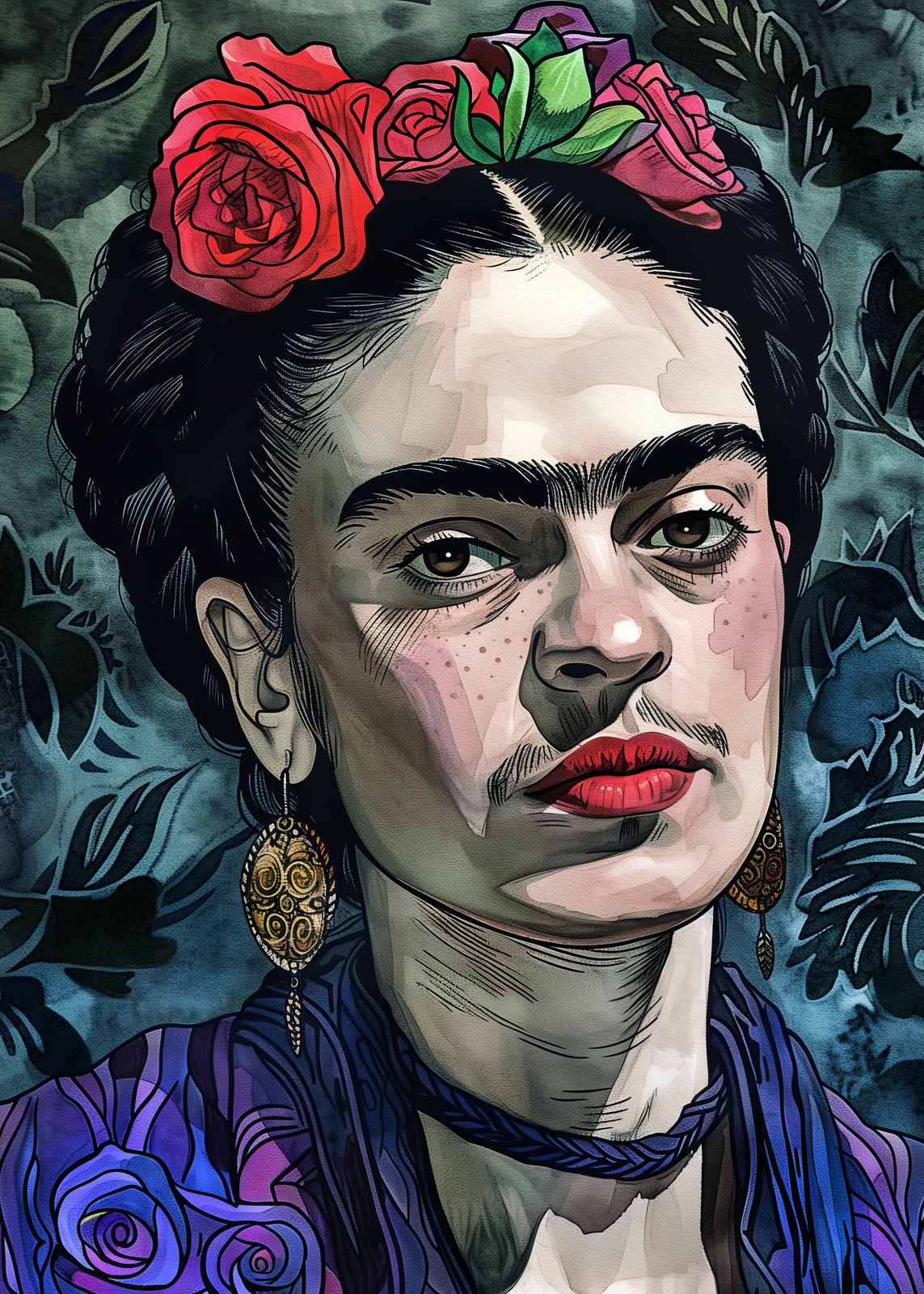 Poster - Frida Kahlo Art