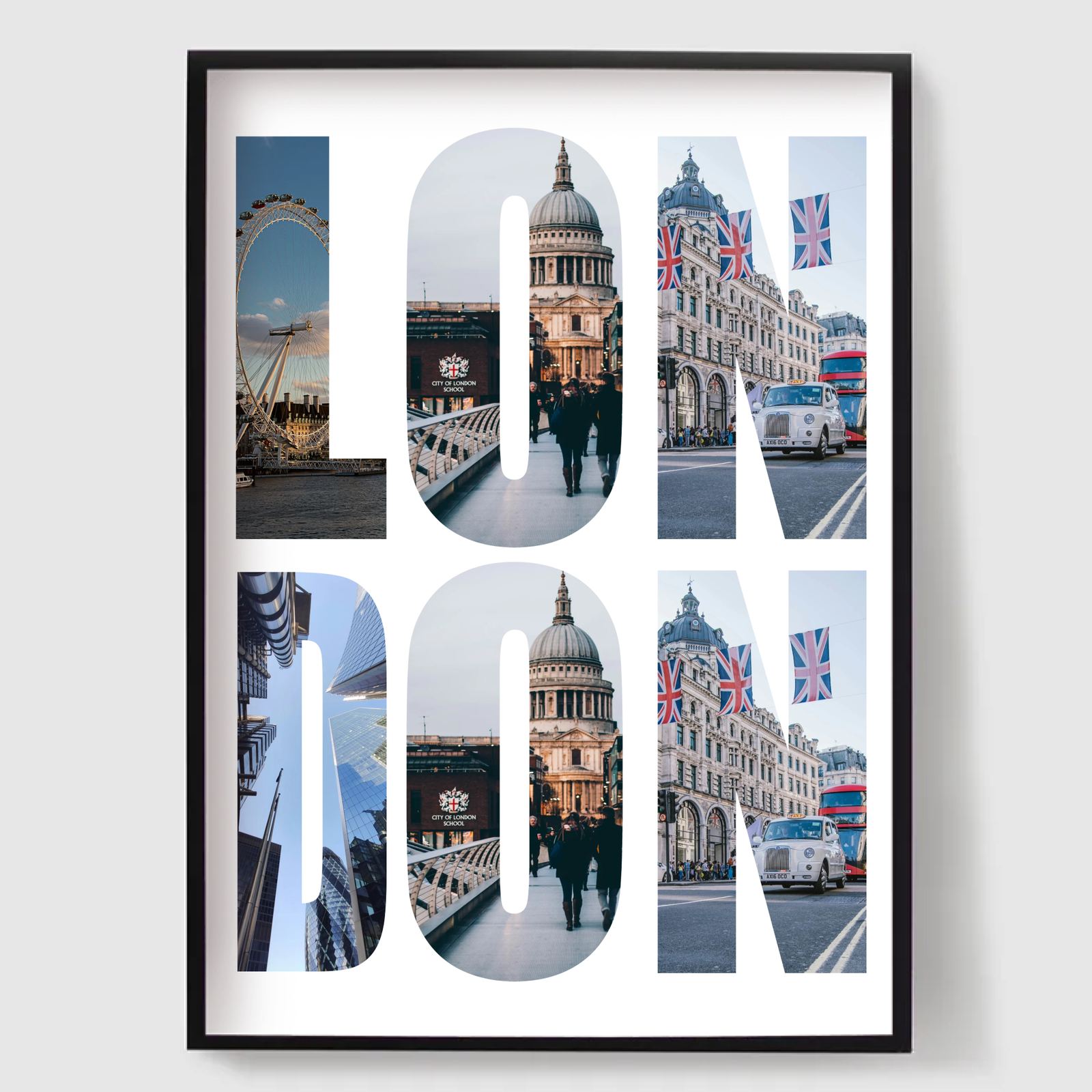 Poster - London Cityscape