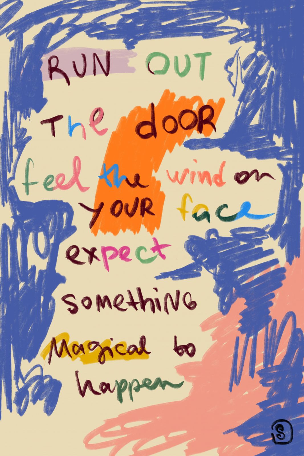 Poster - Run Out the Door