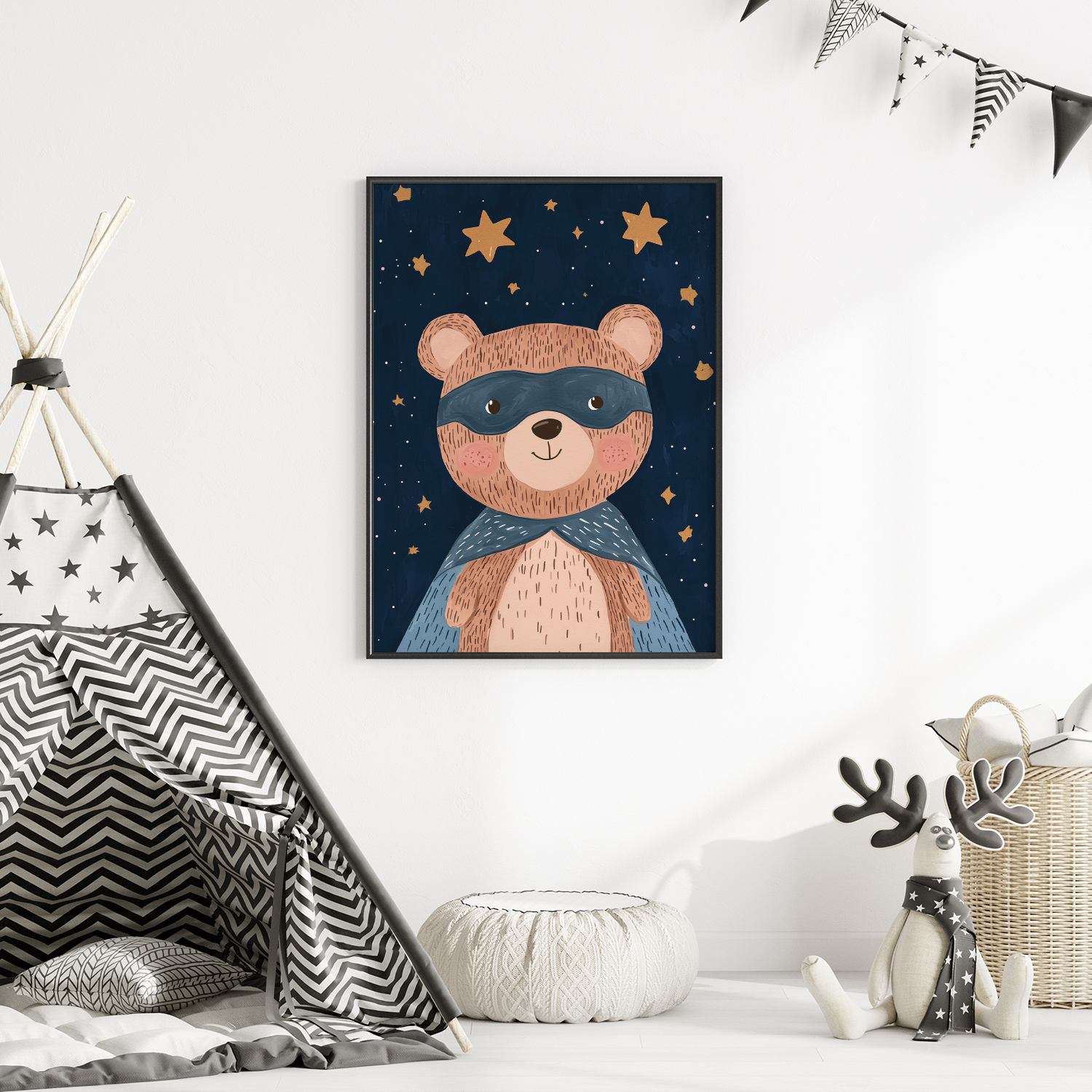 Poster - Superhero Bear