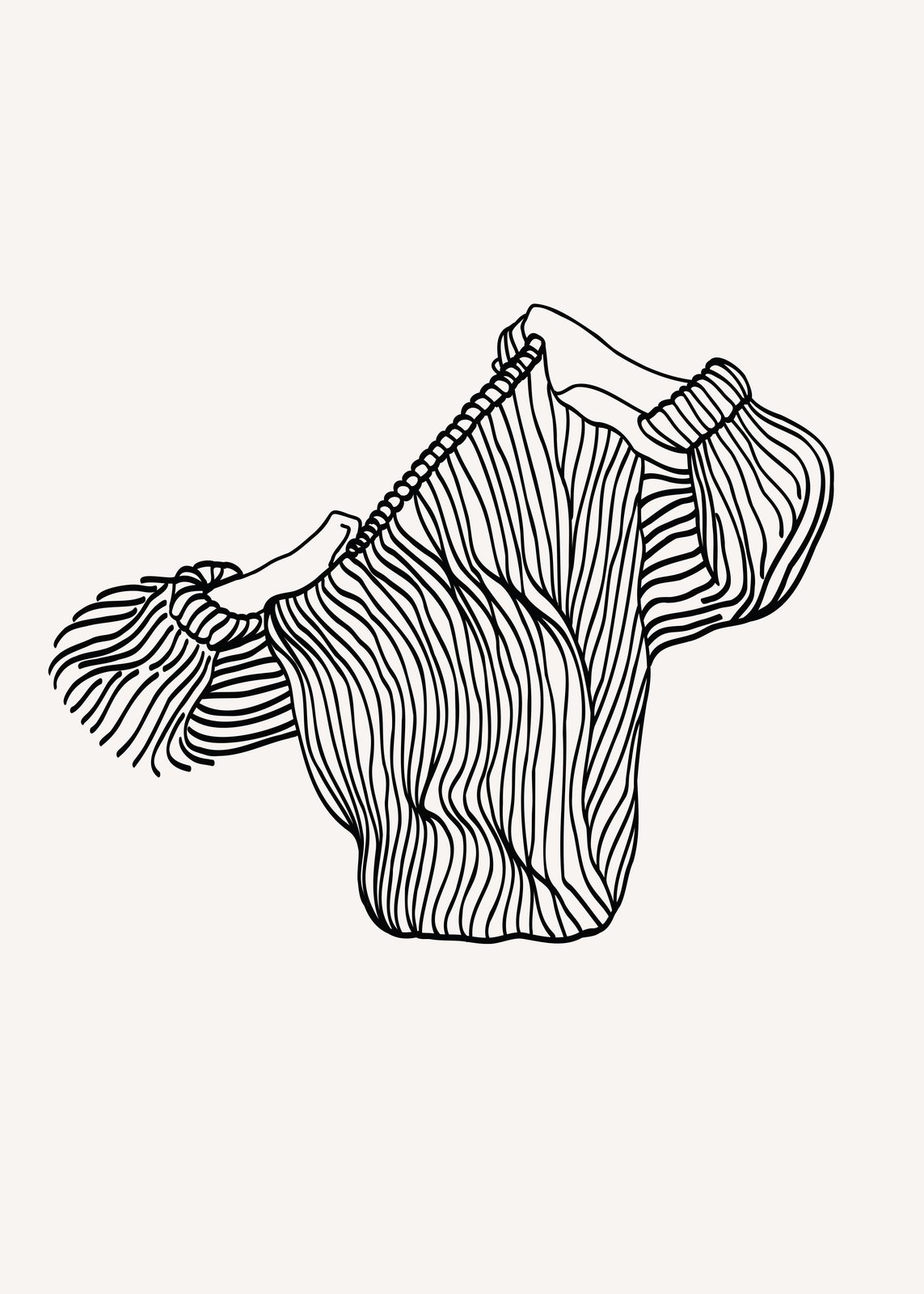 Poster - Abstract Line Art
