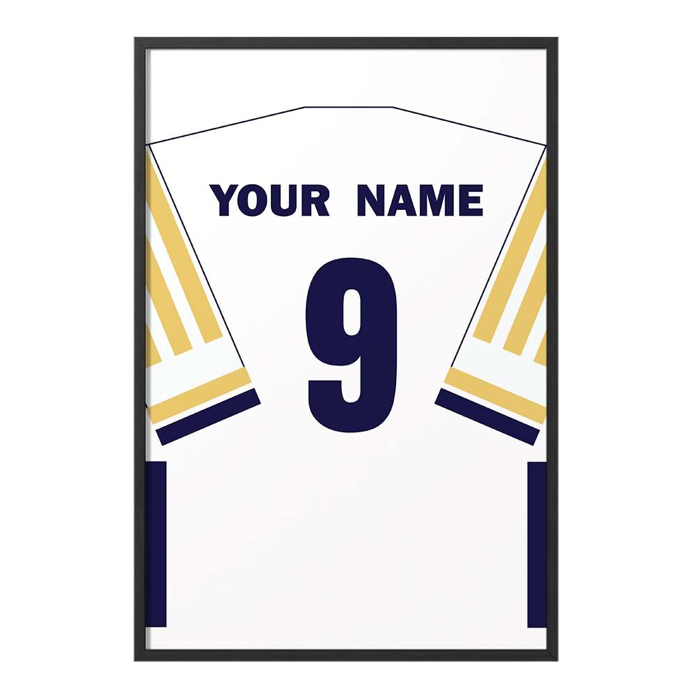 Personalised Poster - Custom Jersey Design