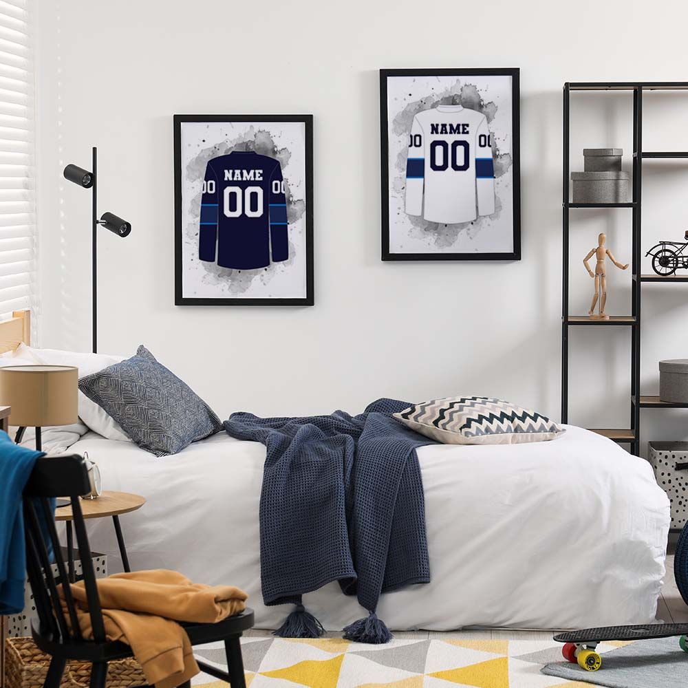 Personalised Poster - Hockey Jersey / Choose design