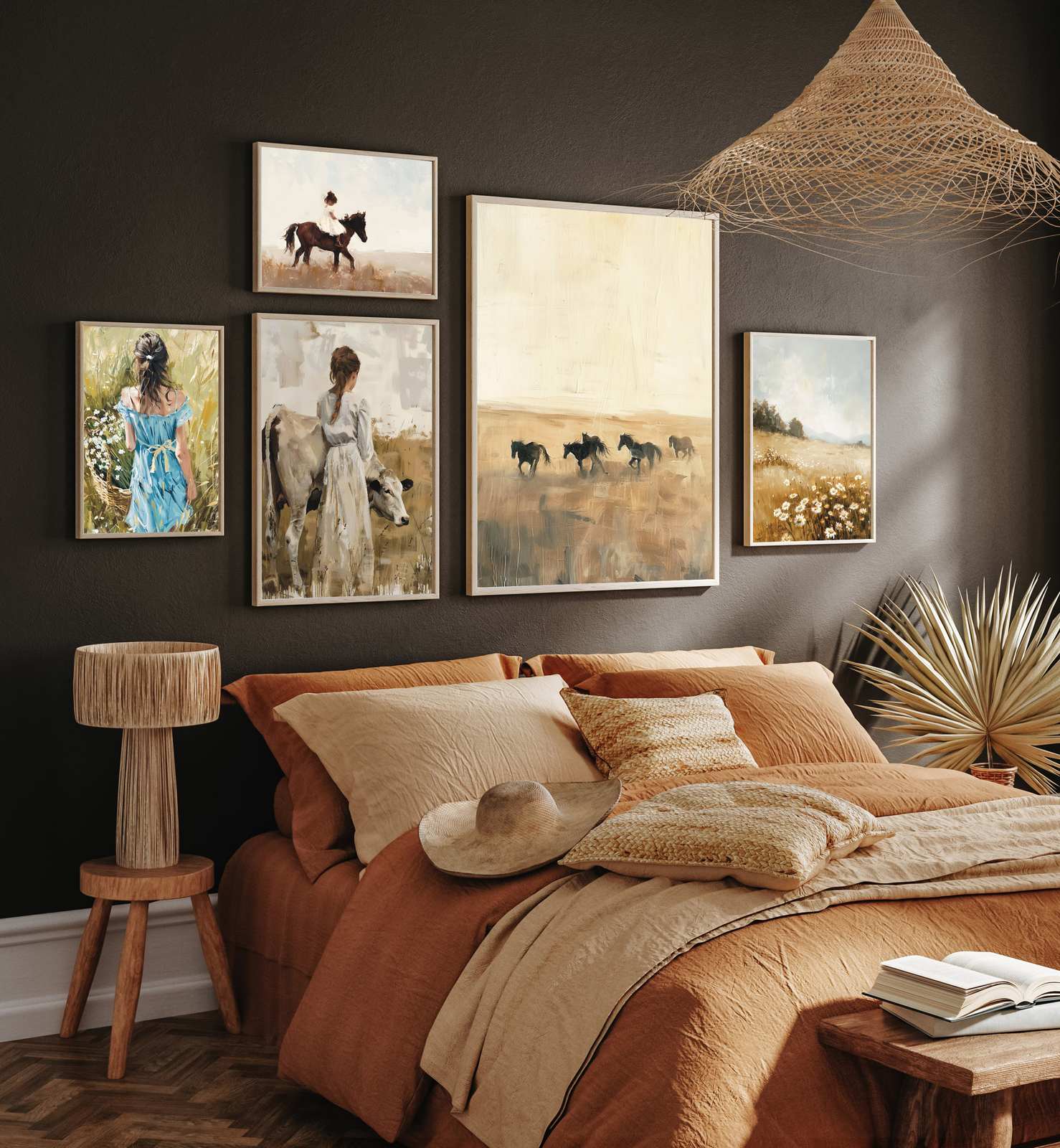 Poster - Pastoral Serenity / Set of 5