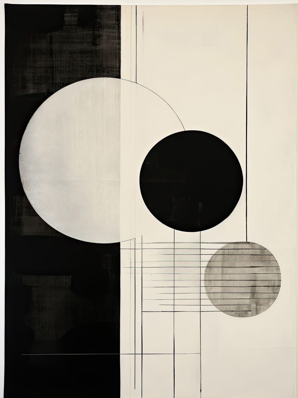 Poster - Abstract Circles