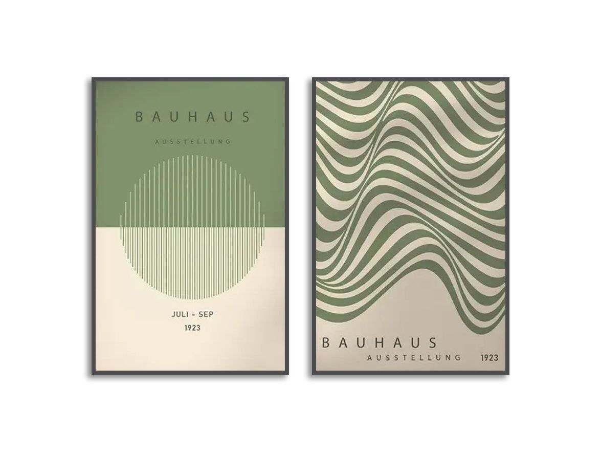 Poster - Bauhaus Exhibition / Set of 2