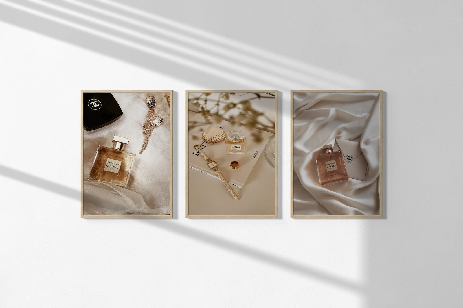 Poster - Chanel Perfume Collection / Set of 3