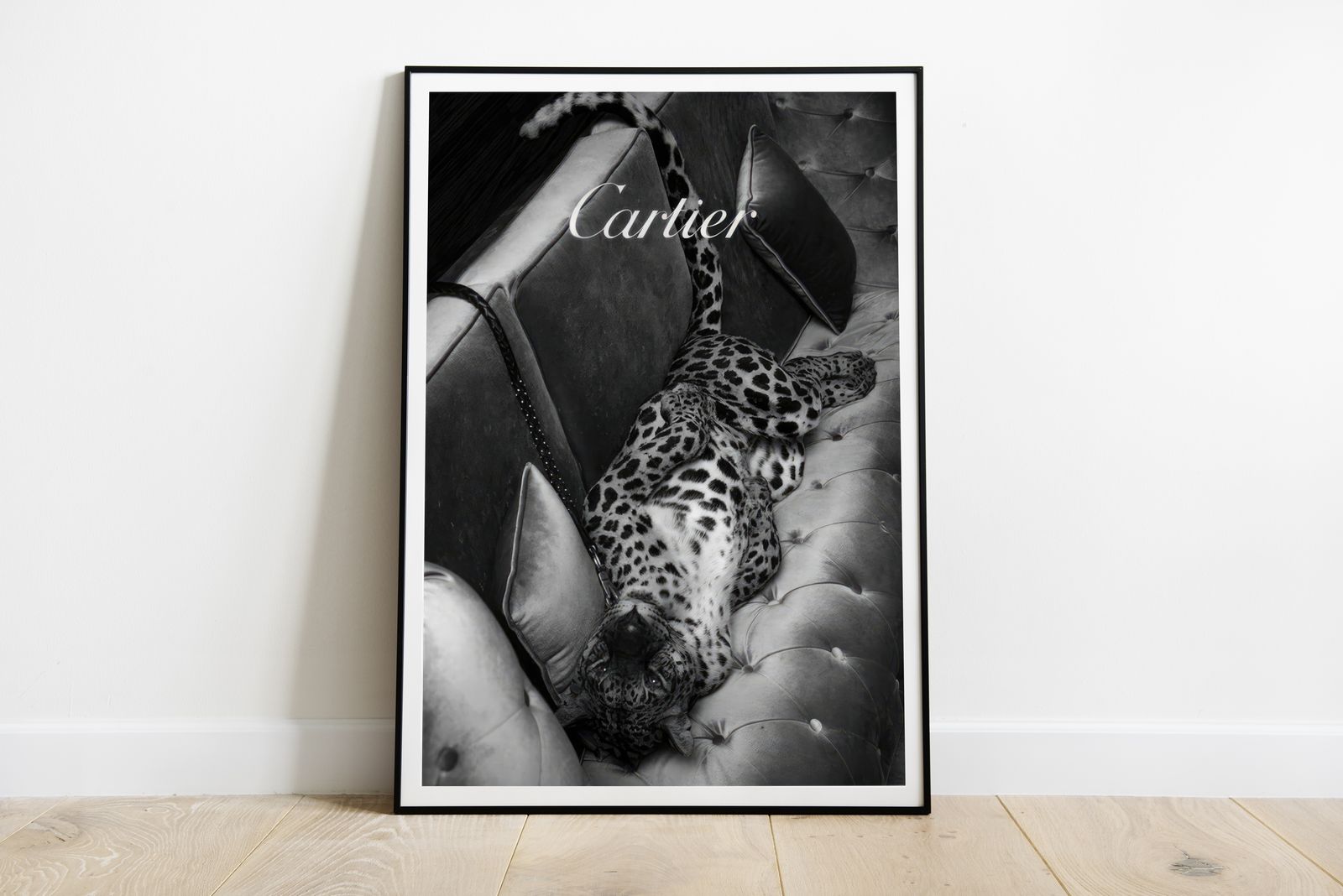 Poster - Leopard on Sofa