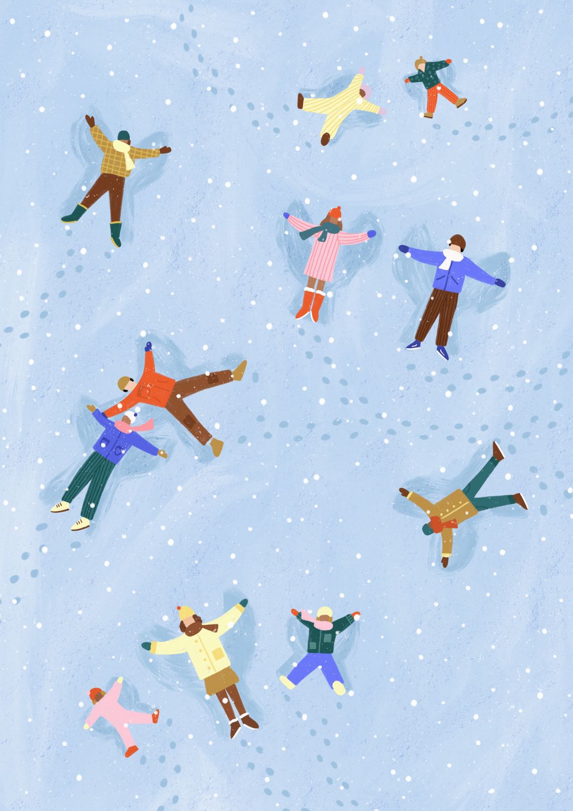 Poster - Snow Angel Fun