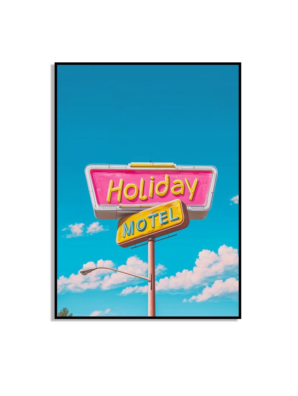 Holiday Motel Sign Poster