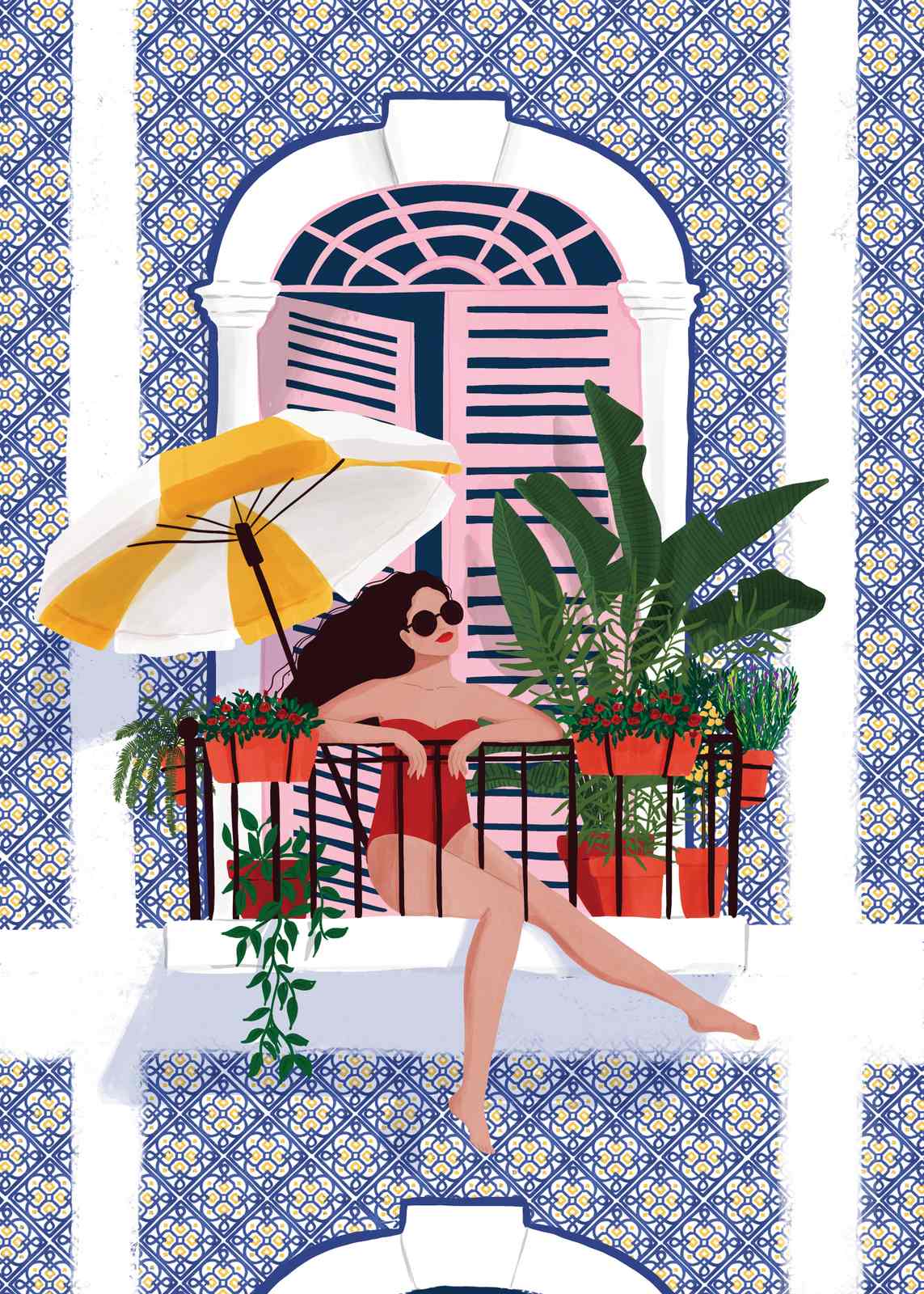 Poster - Balcony Relaxation