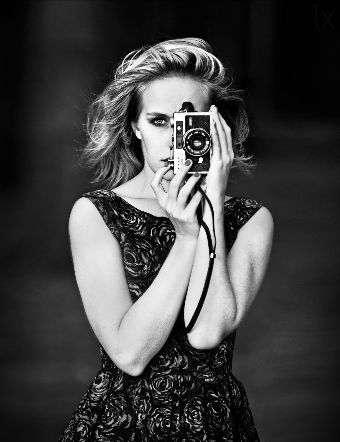 Poster - Woman with Camera