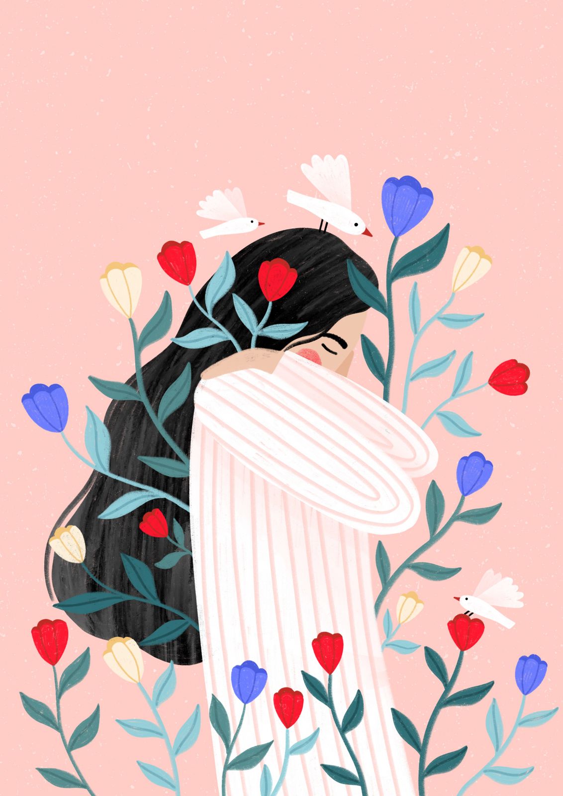 Poster - Embrace in Bloom