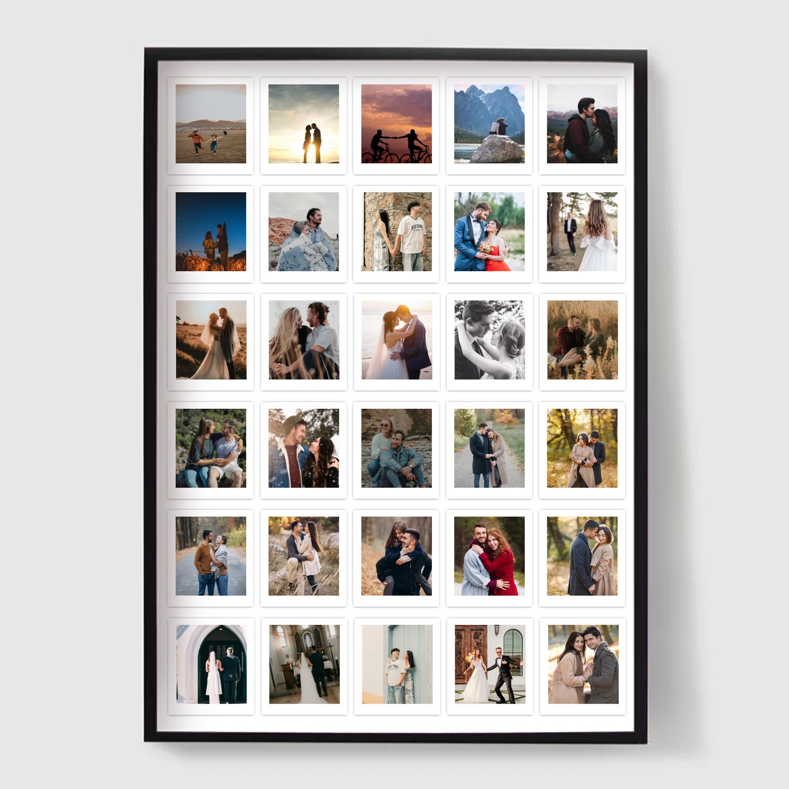 Personalised Poster - 30 Photo Collage