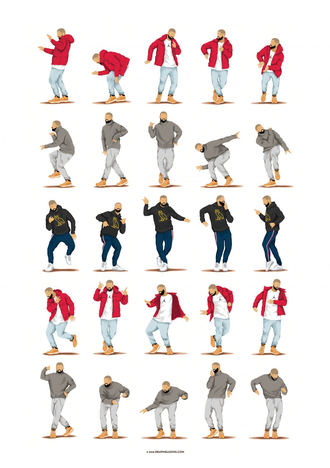 Poster - Dance Moves Collection