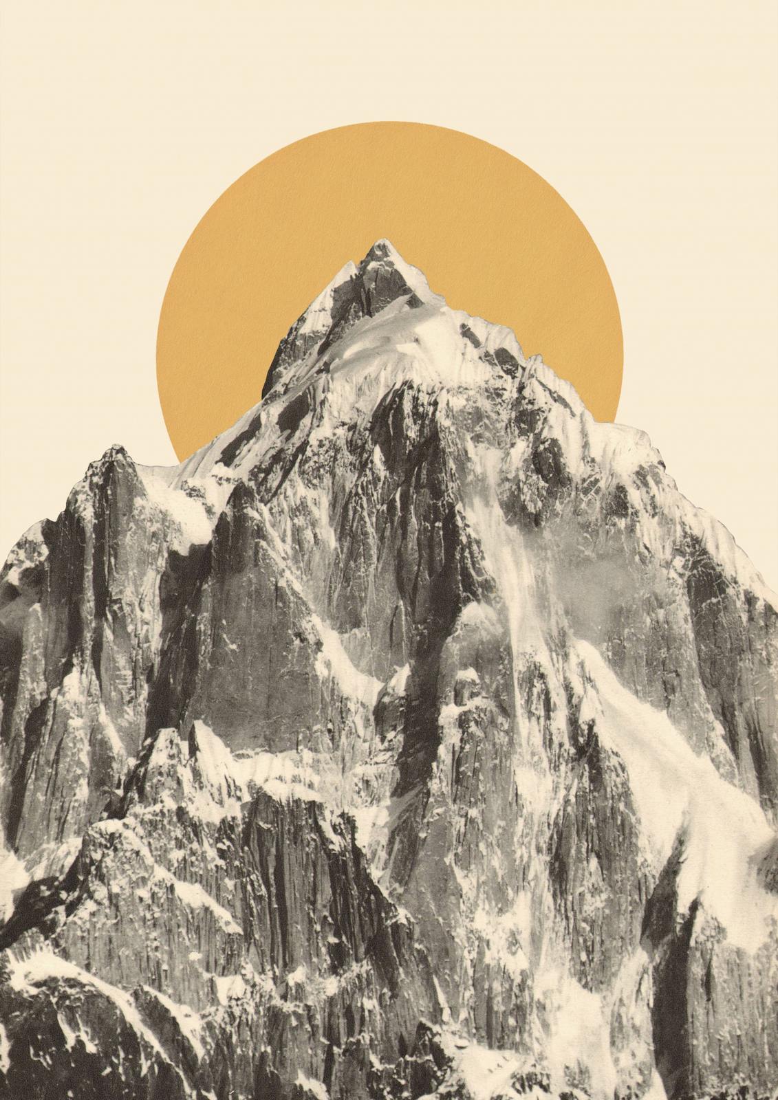 Poster - Mountain Silhouette