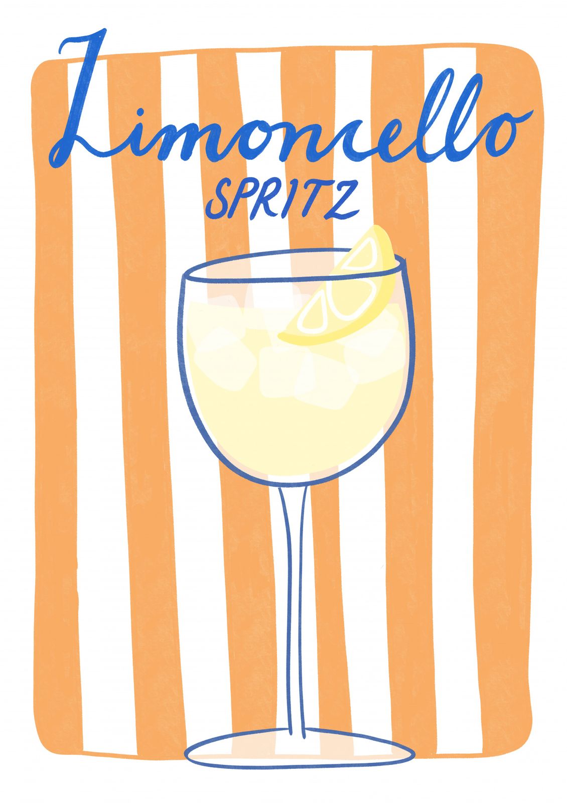 Poster - Limoncello Spritz
