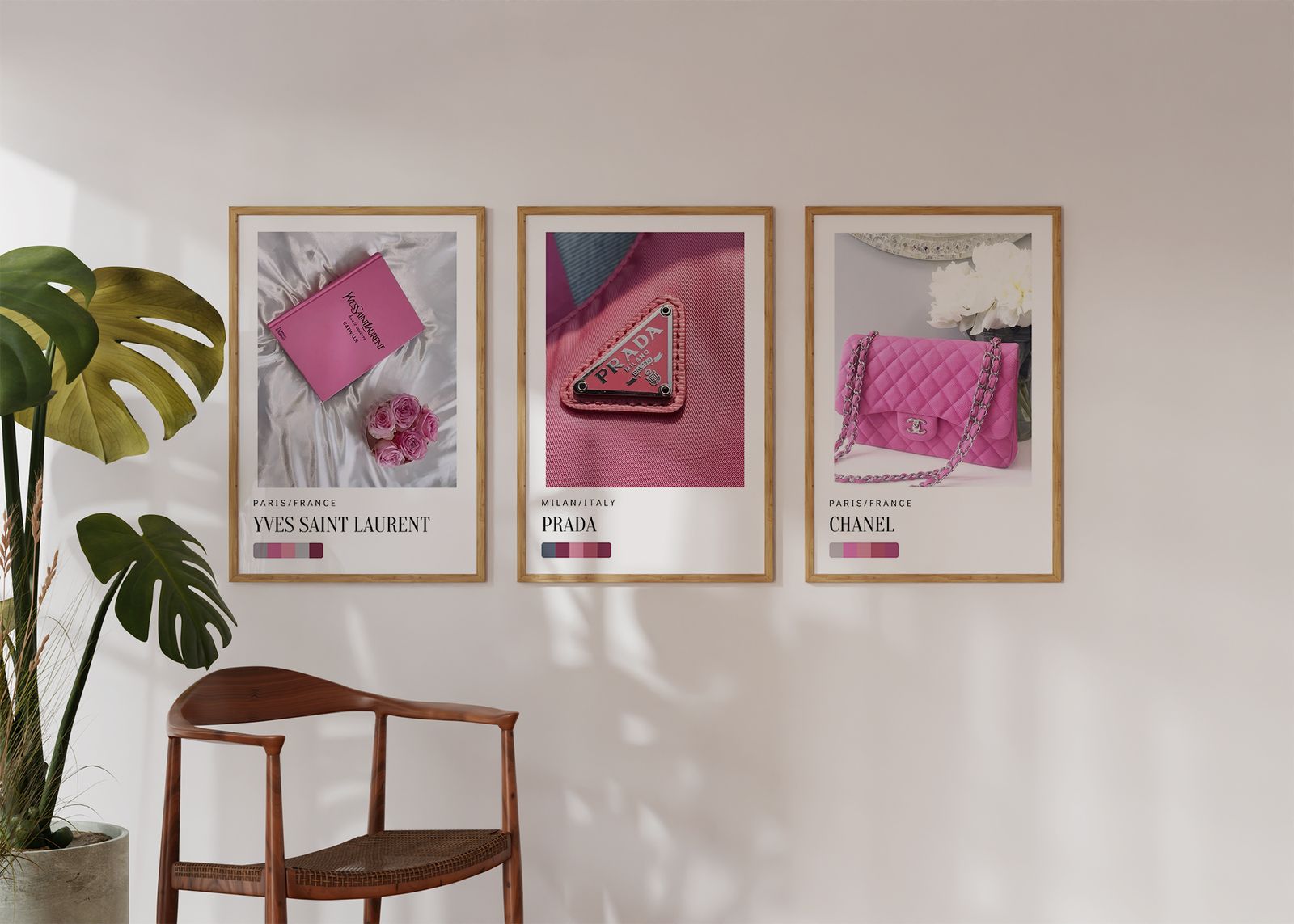 Poster - Prada Fashion Elegance / Set of 3
