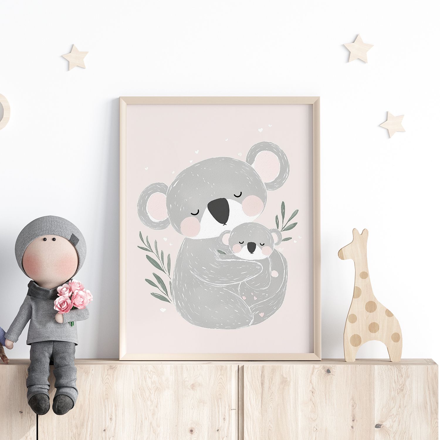 Poster - Koala Family