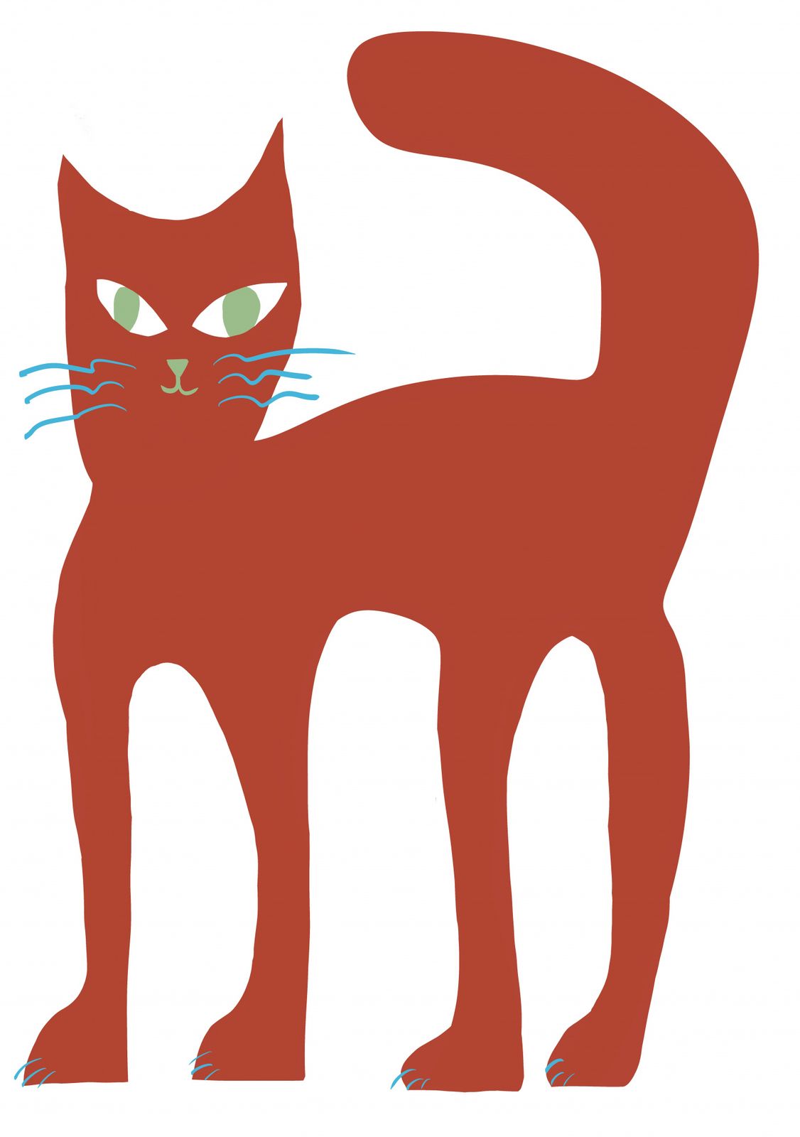 Poster - Red Cat Design