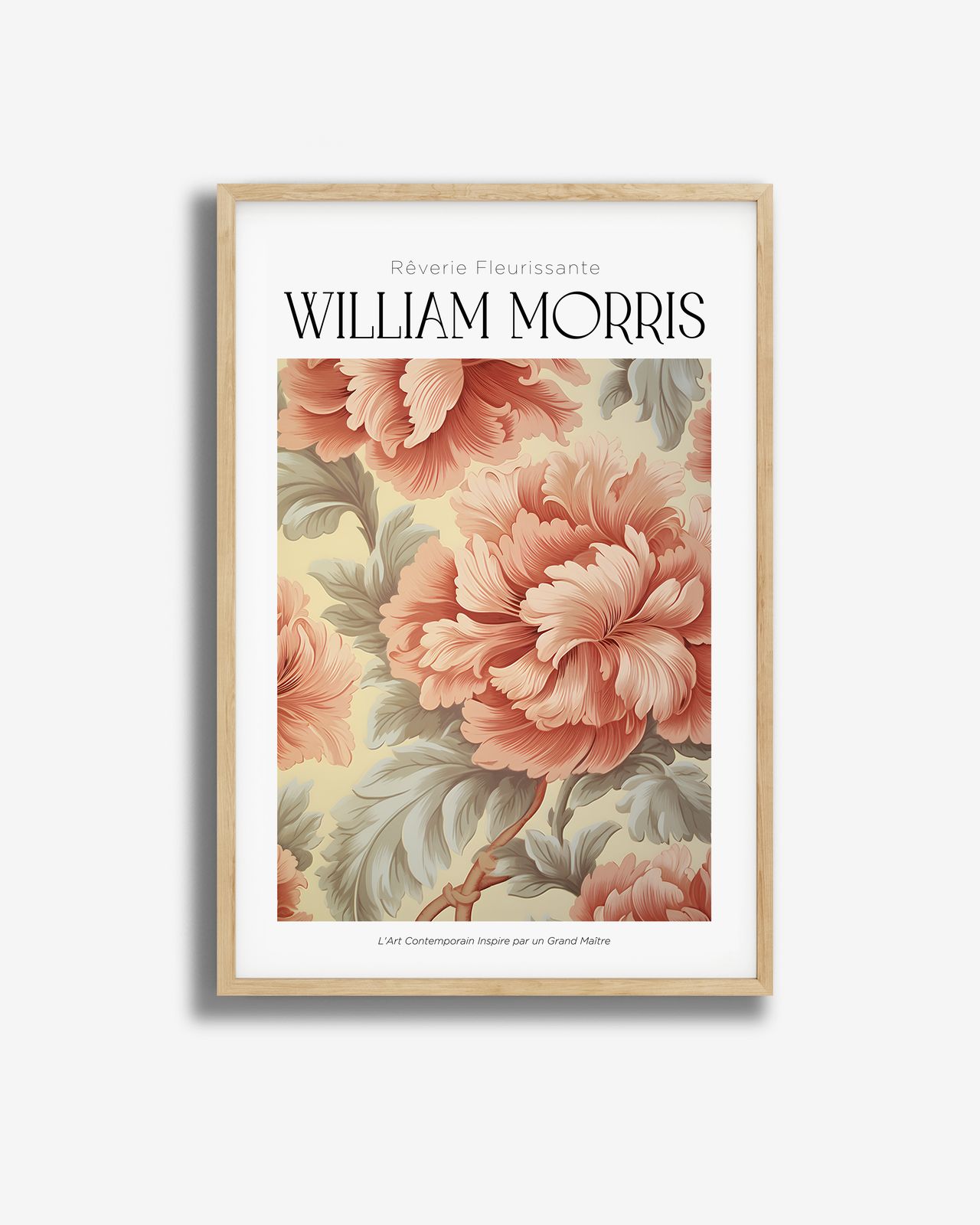 William Morris Floral Poster
