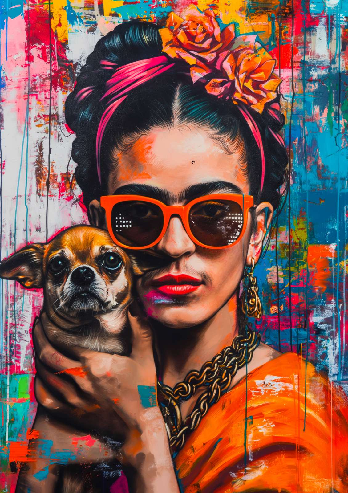 Poster - Frida Kahlo Portrait
