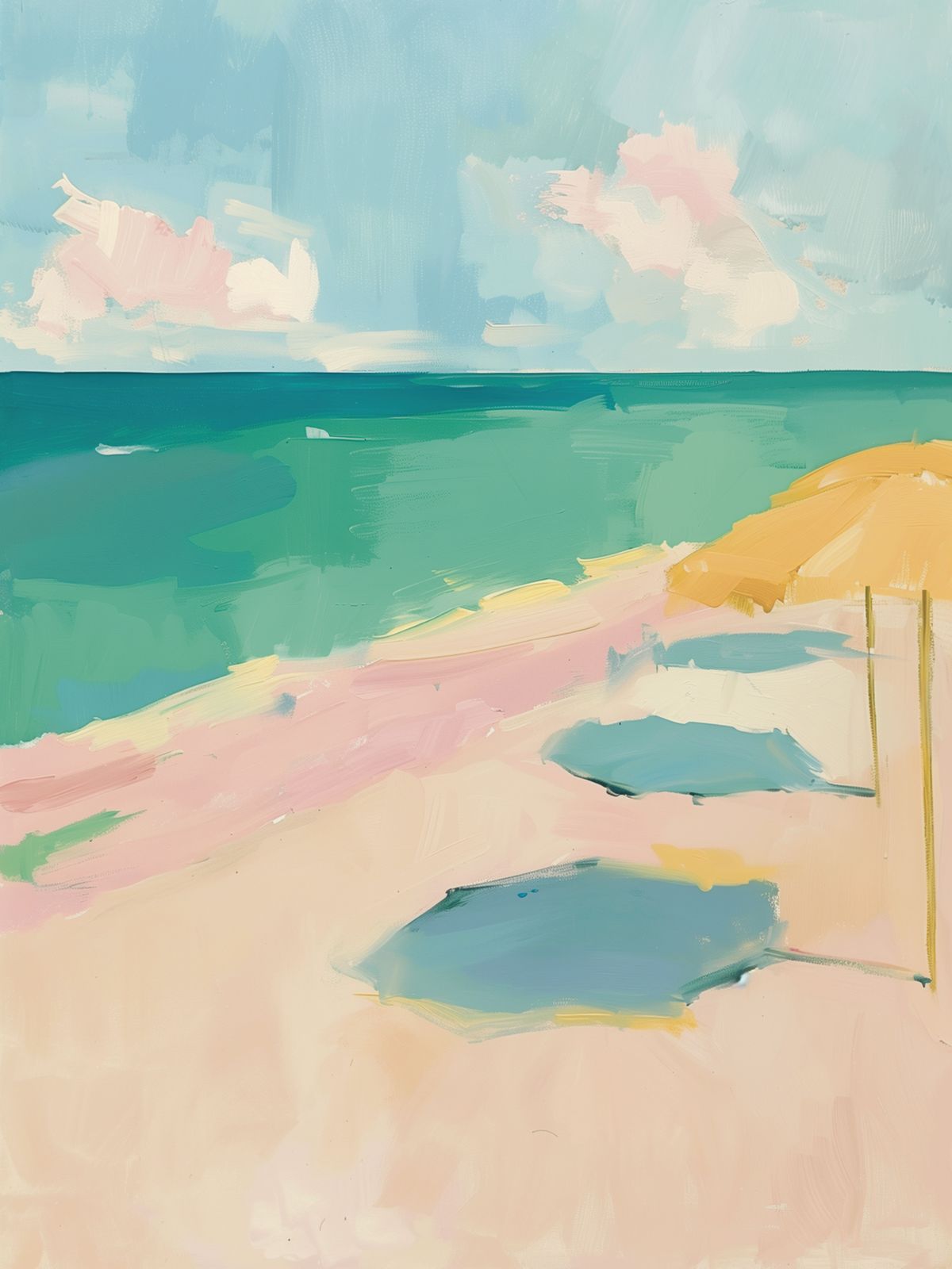 Poster - Beachside Bliss