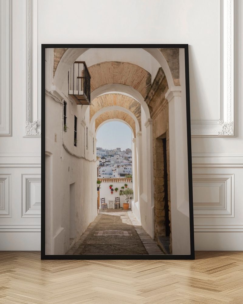 Poster - Charming Spanish Alleyway