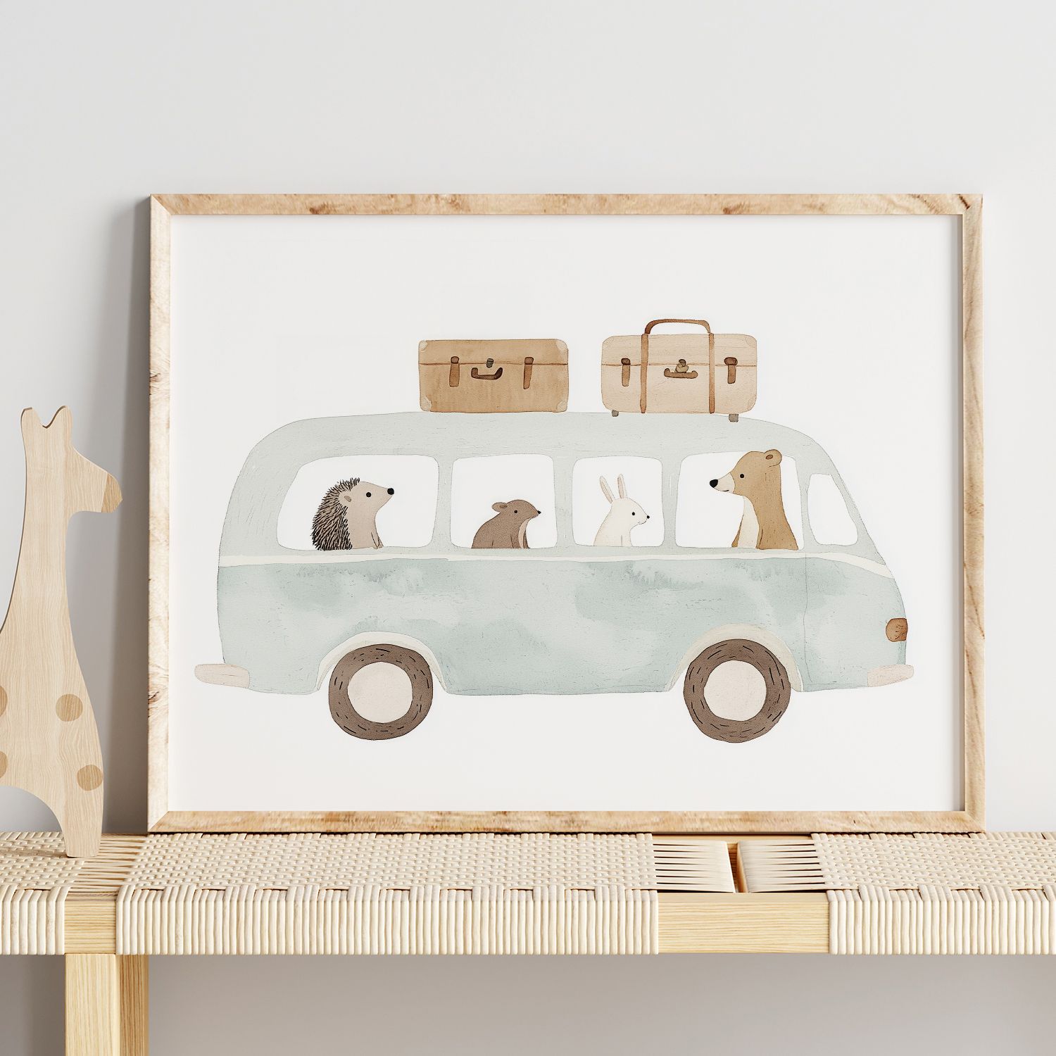 Poster - Animal Bus Journey