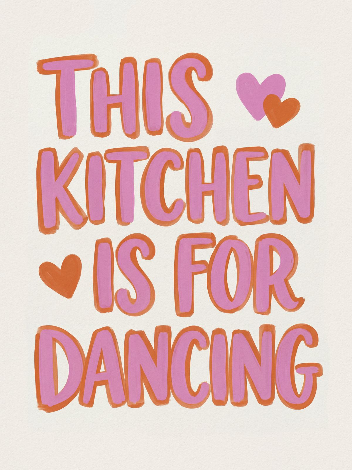 Poster - This Kitchen Is For Dancing
